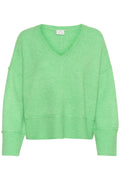 KAFFE Fridana Pullover Spring Bouquet Grøn