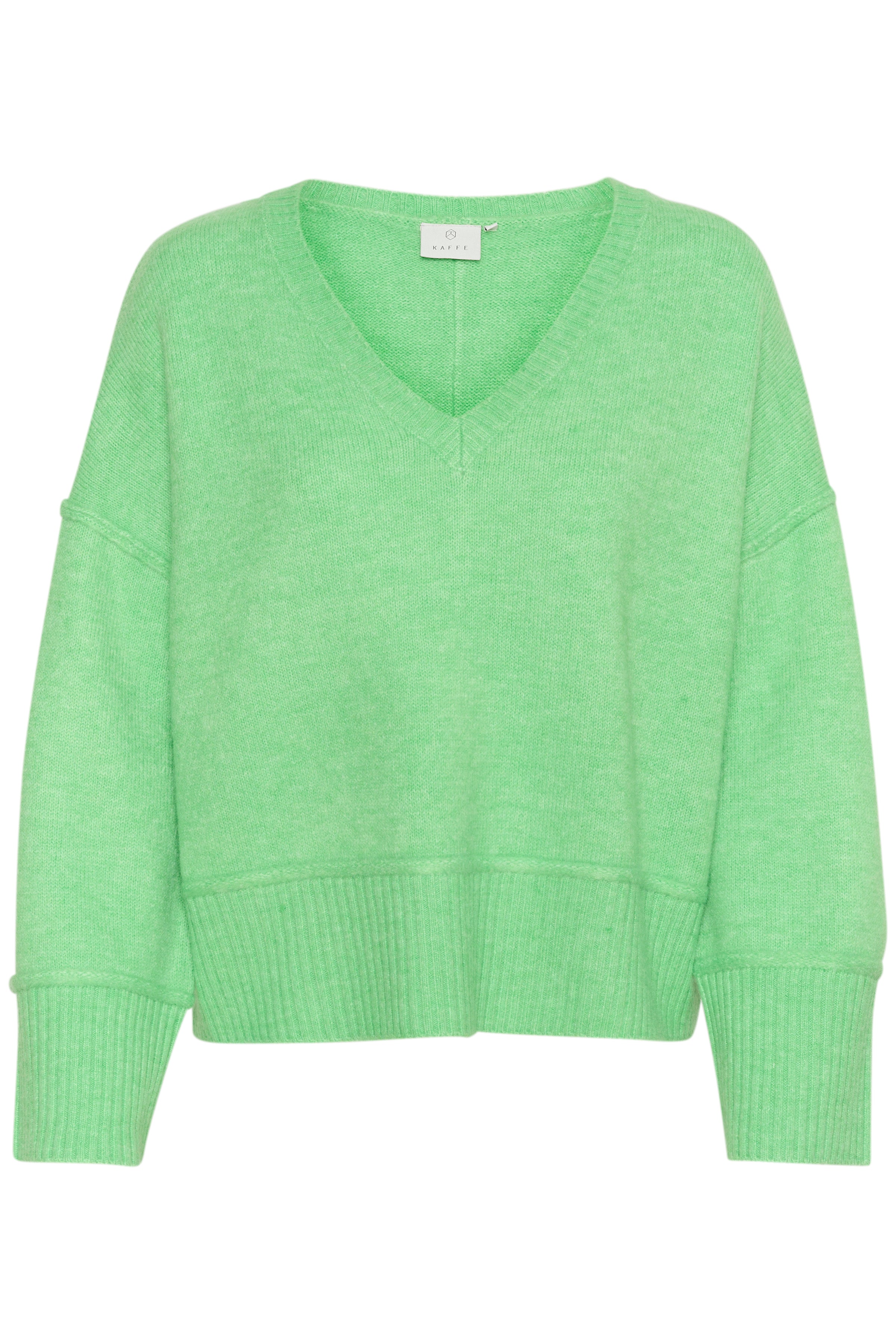 KAFFE Fridana Pullover Spring Bouquet Grøn