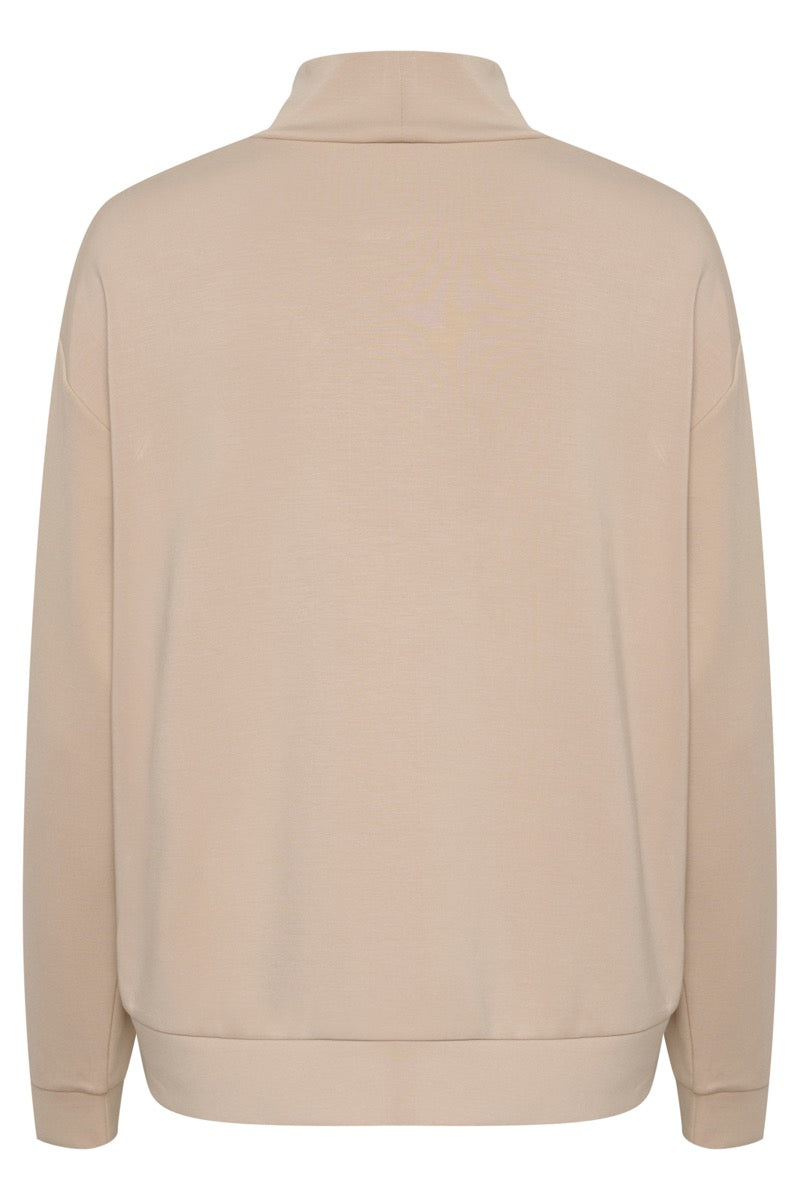KAFFE Annika Sweatshirt Feather Grå