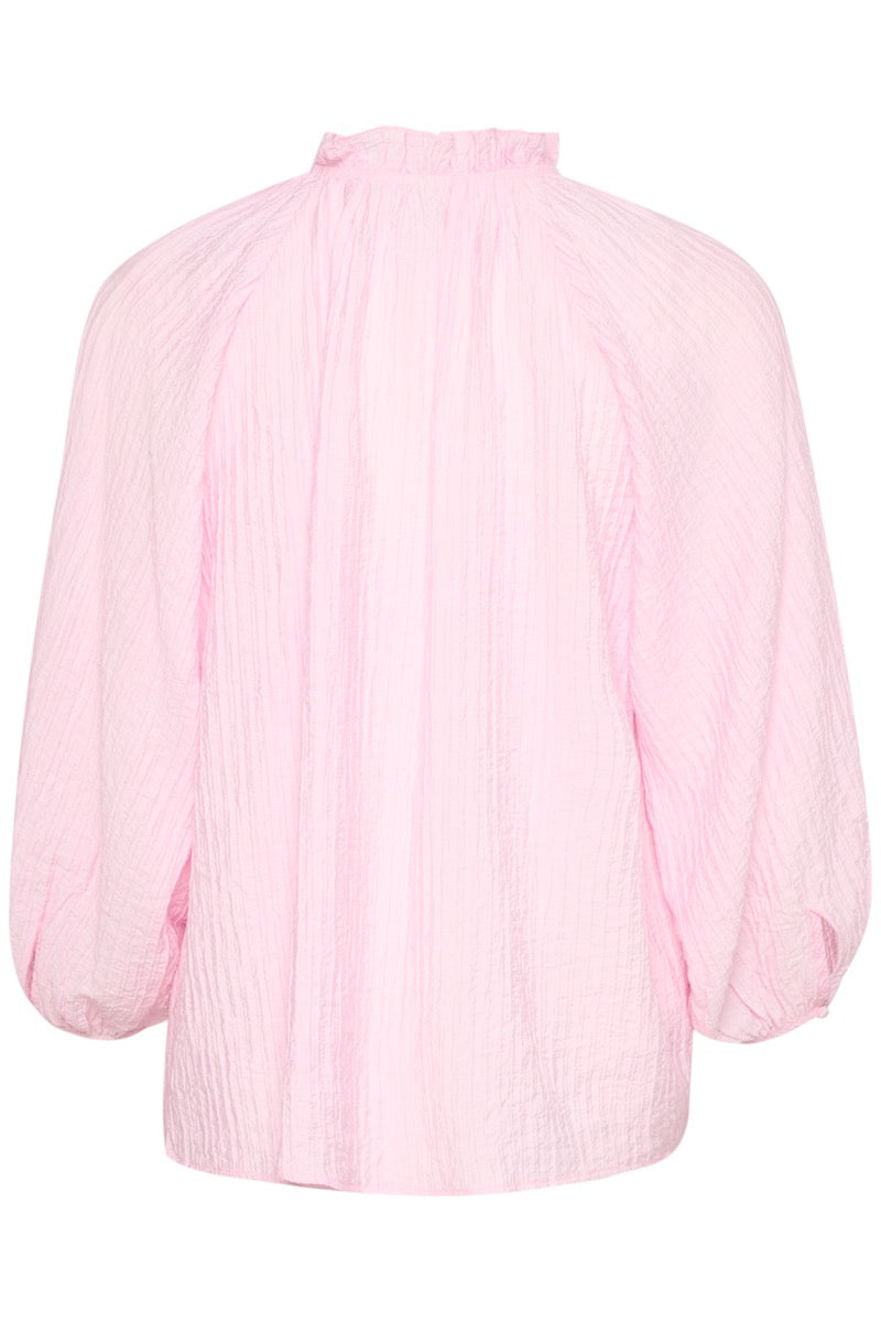 KAFFE Lianna Bluse Snow Lilla