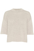 KAFFE Sevita Pullover Moonstruck Lys Grå