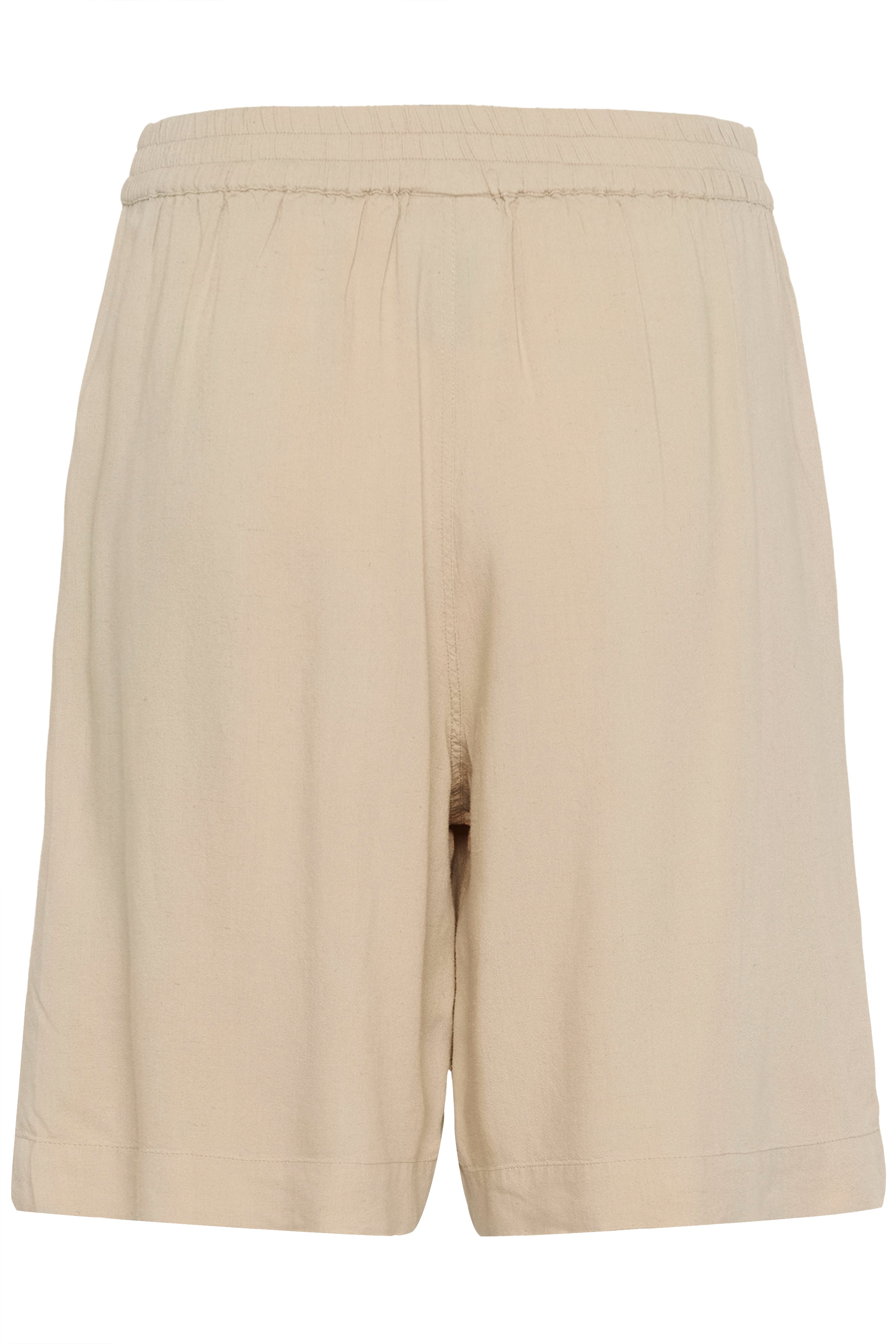 KAFFE Milia Shorts Feather Grå