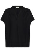 KAFFE Milia Wing SL Bluse Sort