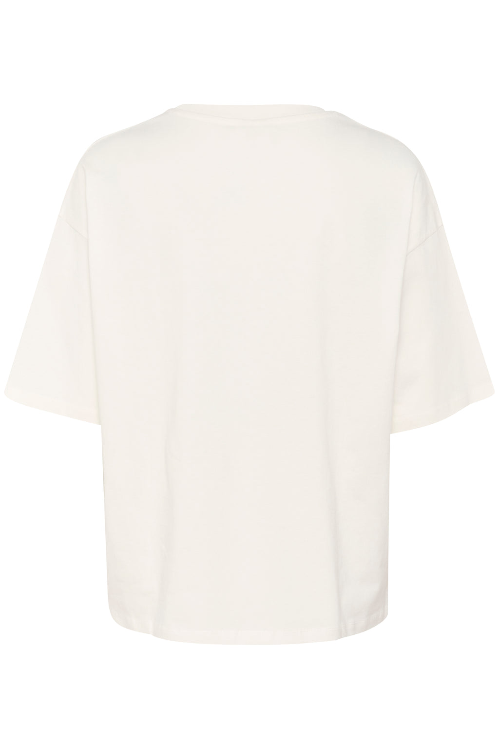 KAFFE Meri T-shirt Chalk Hvid Regatta Statement Blå