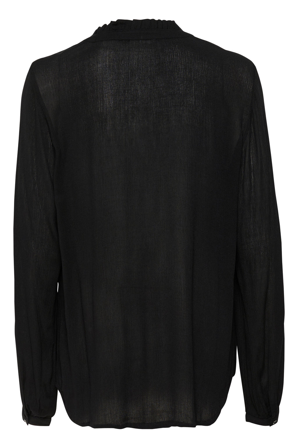 KAFFE Amber Flounce Bluse Deep Sort