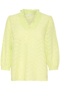 KAFFE Victoria Bluse Lettuce Grøn
