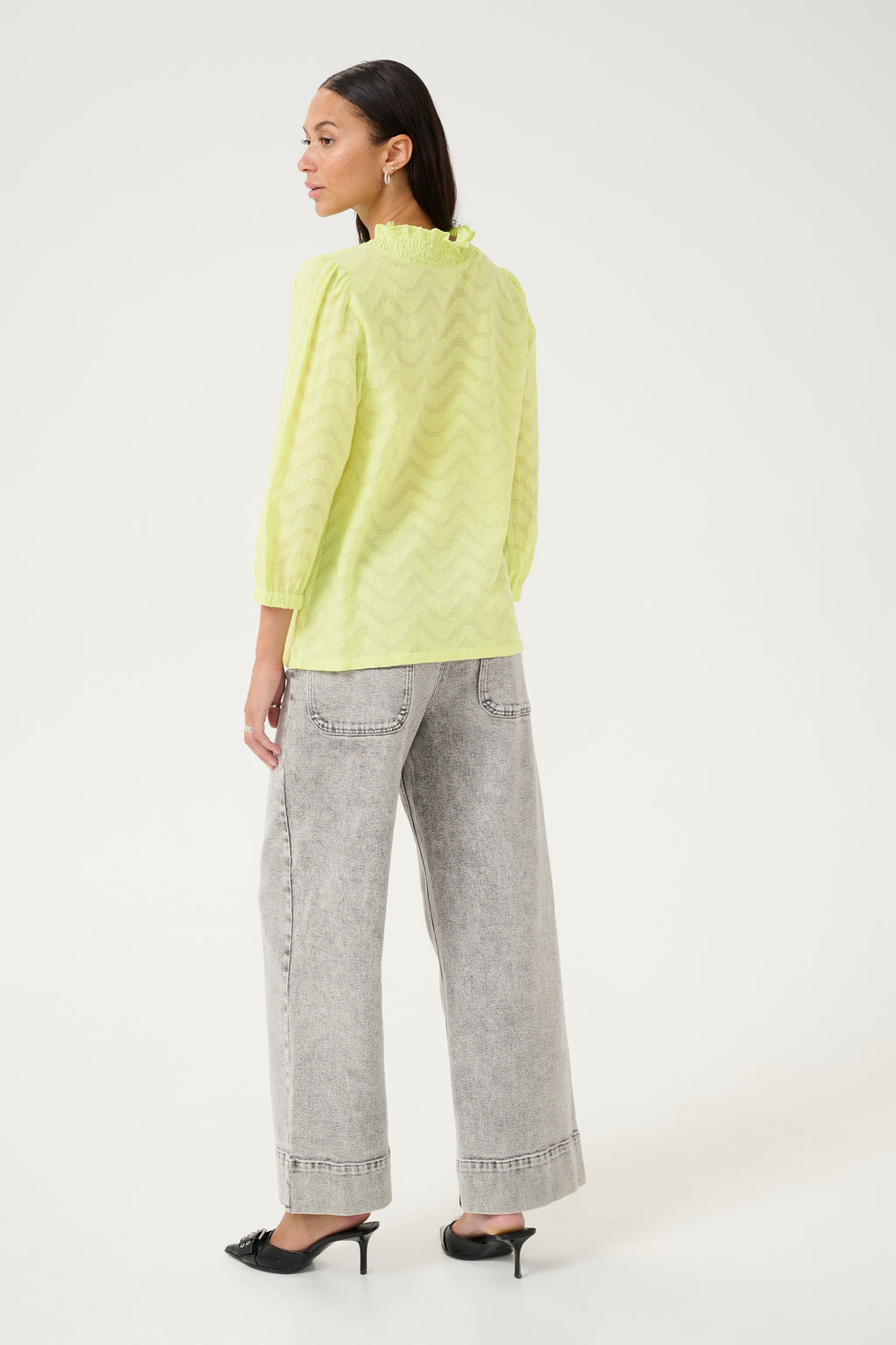 KAFFE Victoria Bluse Lettuce Grøn