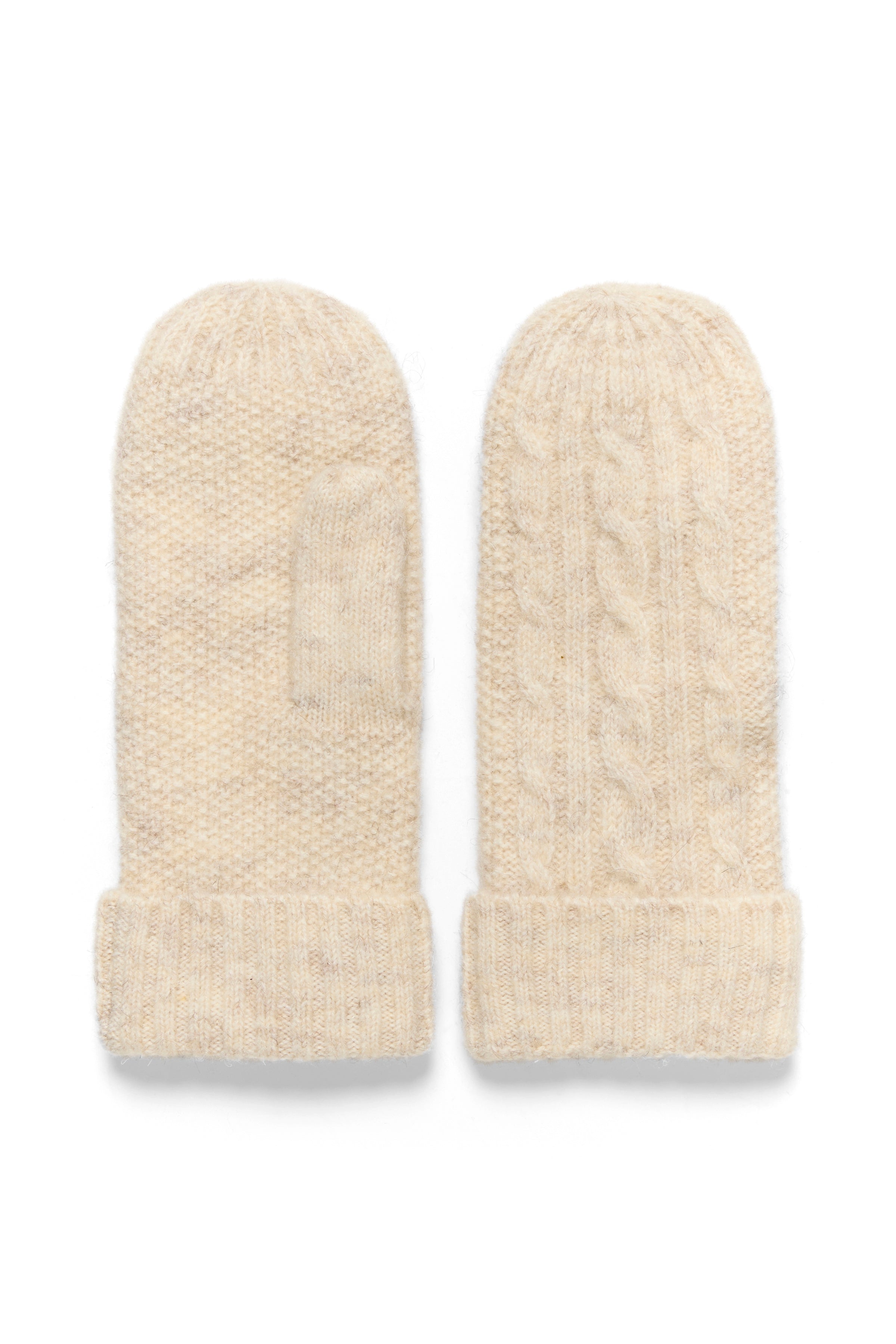 KAFFE Gabby Handsker Feather Grå