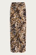 KAFFE Thora Amber Bukser Leopard Print Brun