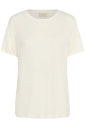KAFFE Maria T-shirt Chalk Hvid
