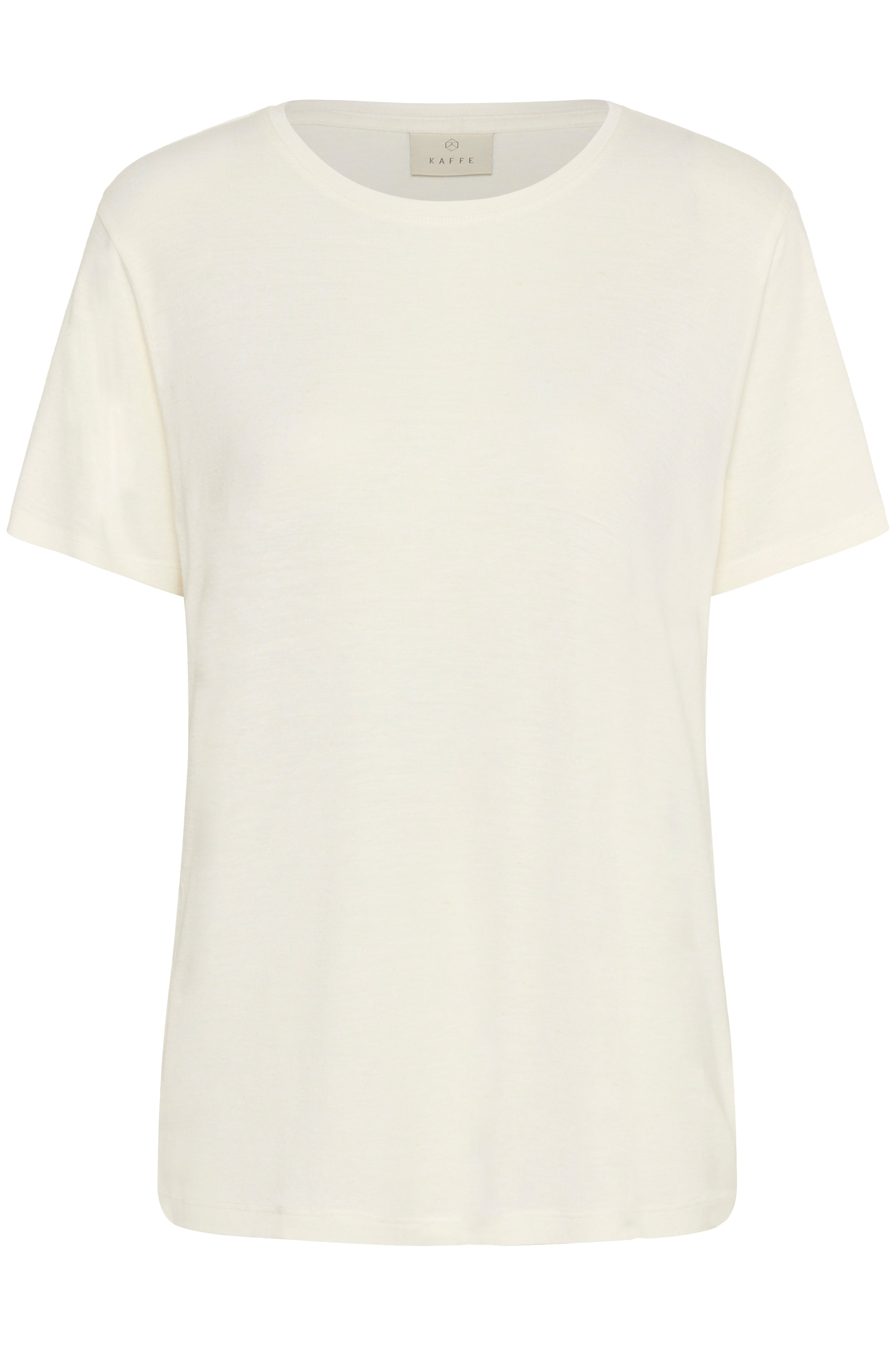 KAFFE Maria T-shirt Chalk Hvid
