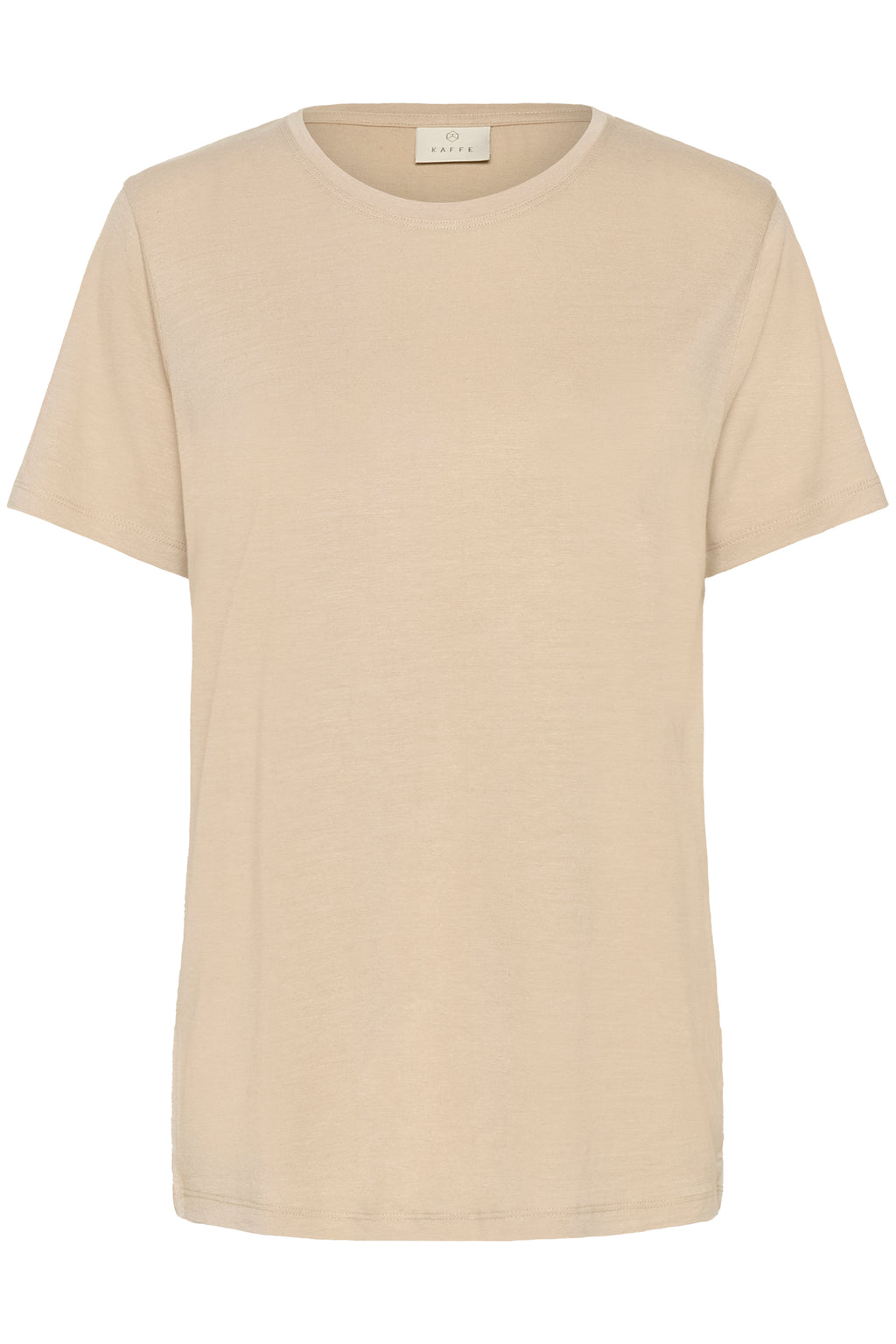 KAFFE Maria T-shirt Feather Grå