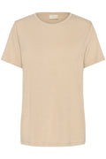 KAFFE Maria T-shirt Feather Grå