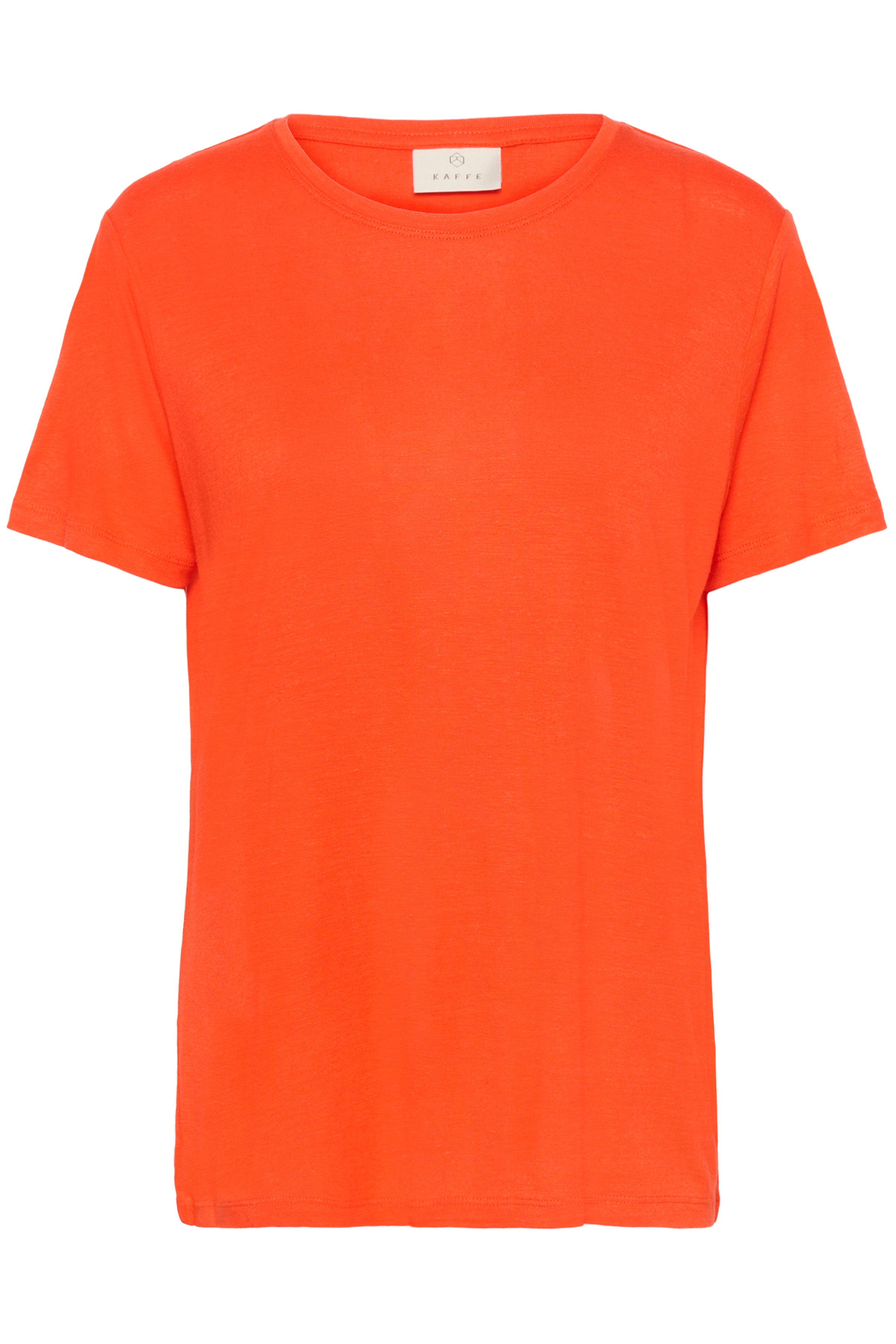 KAFFE Maria T-shirt Grenadine Rød