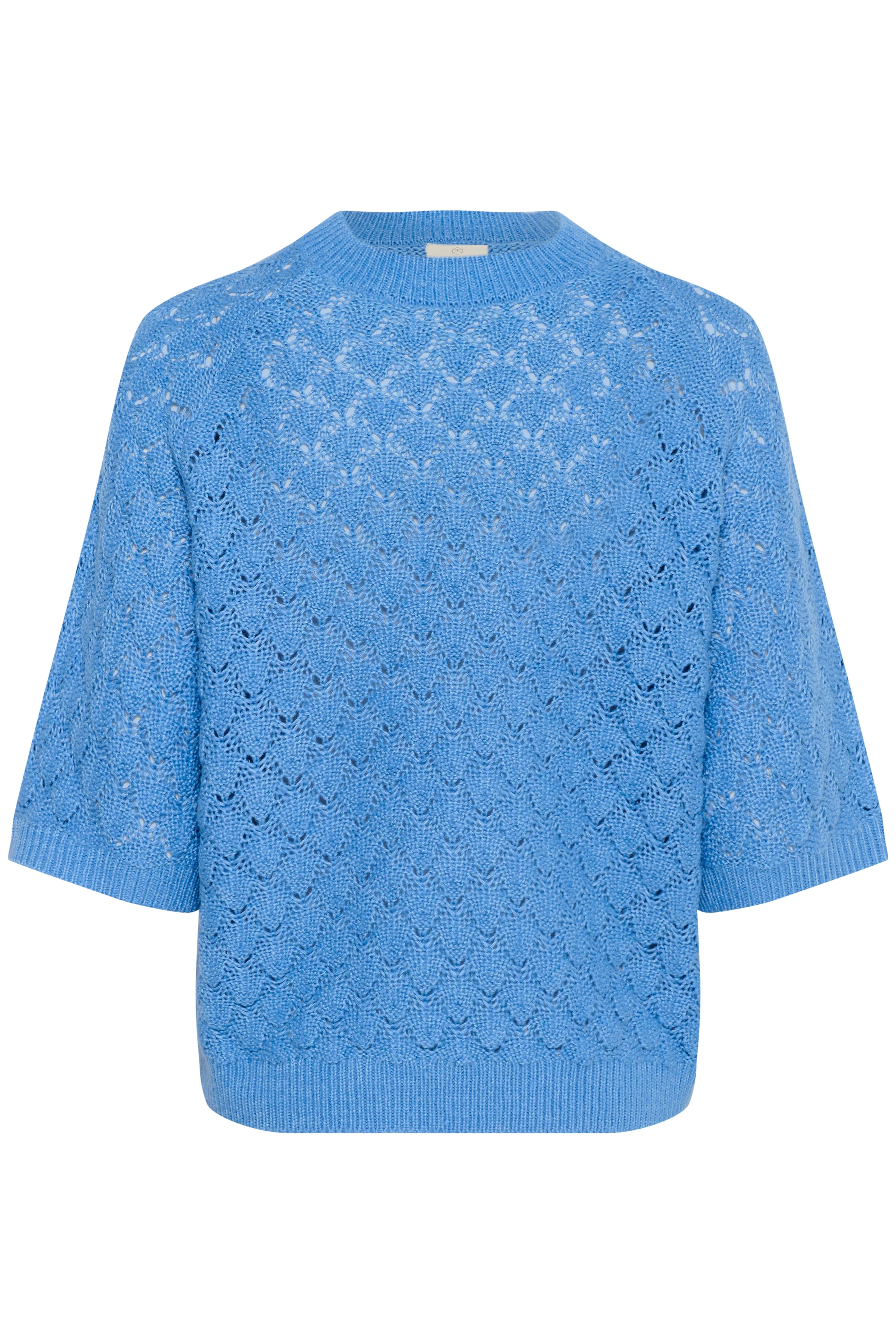 KAFFE Kani Strik Pullover Blå