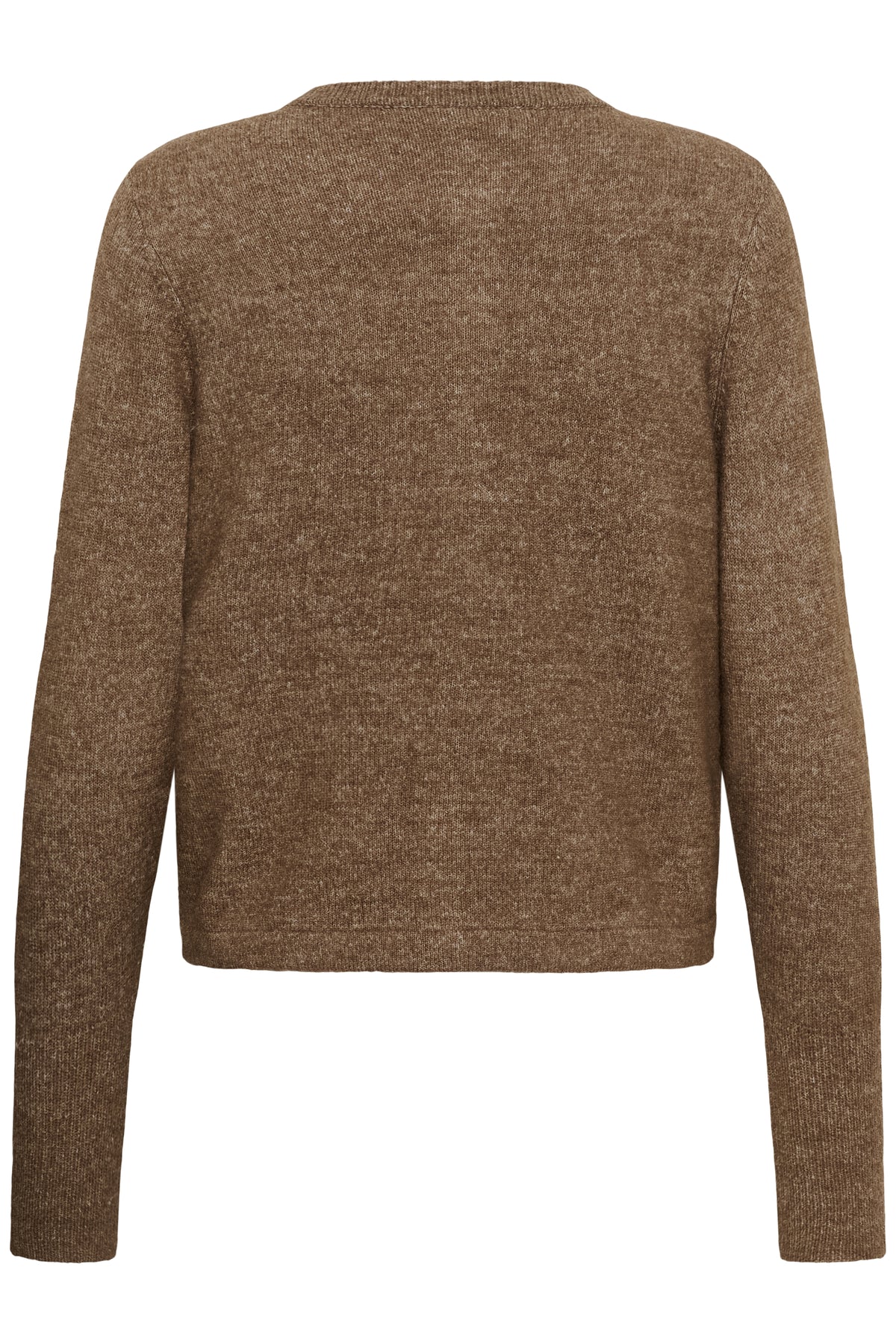 KAFFE Niel Strik Cardigan Beige Melange