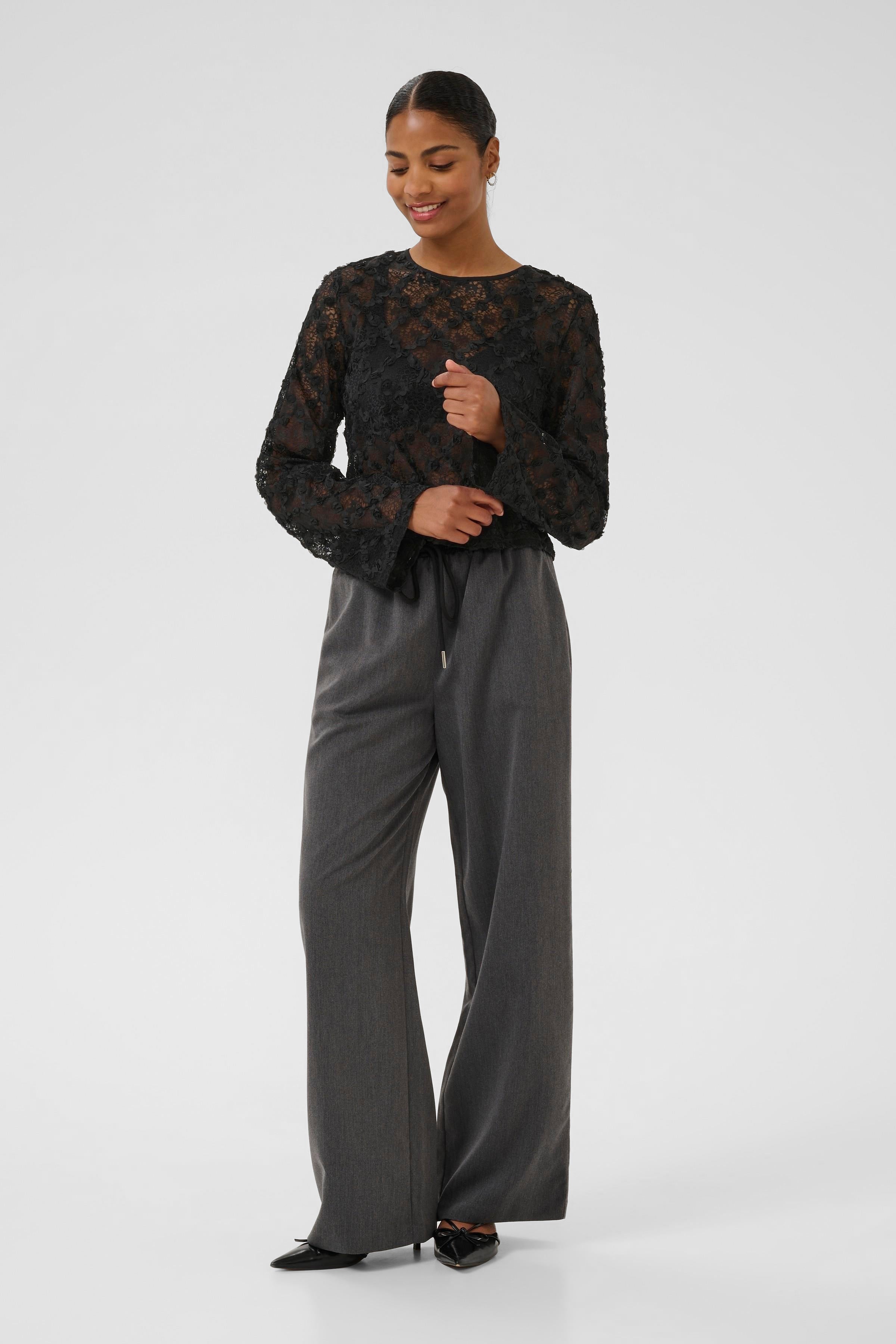 KAFFE Rosie Bluse Deep Sort