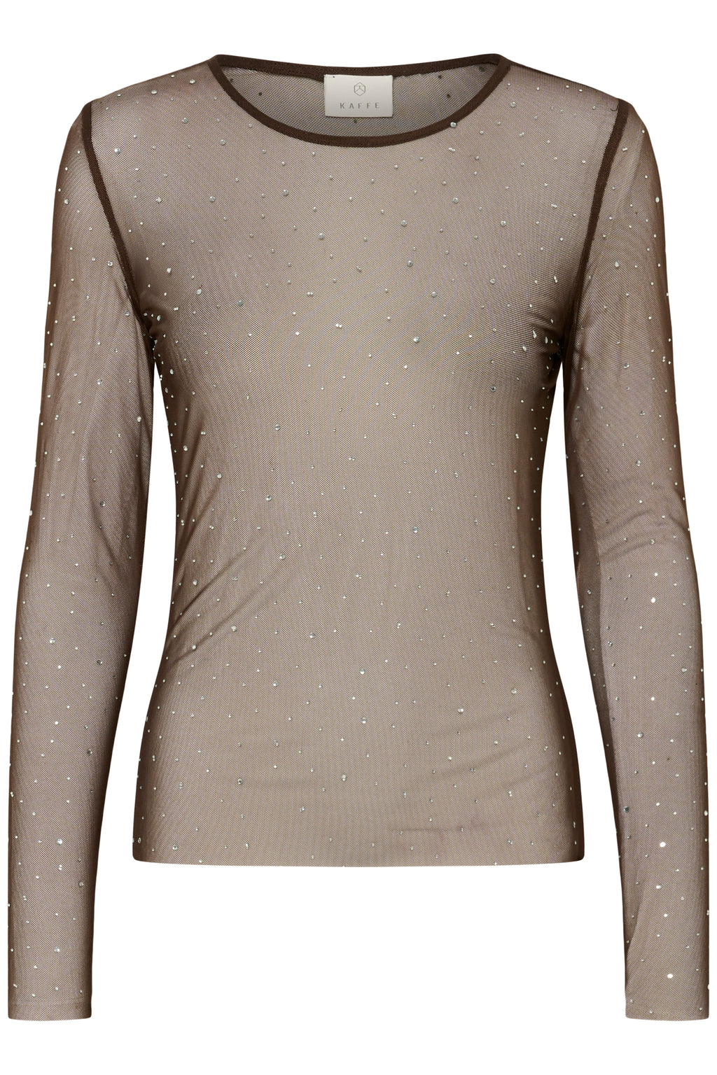 KAFFE Stinna T-shirt Coffee Brun