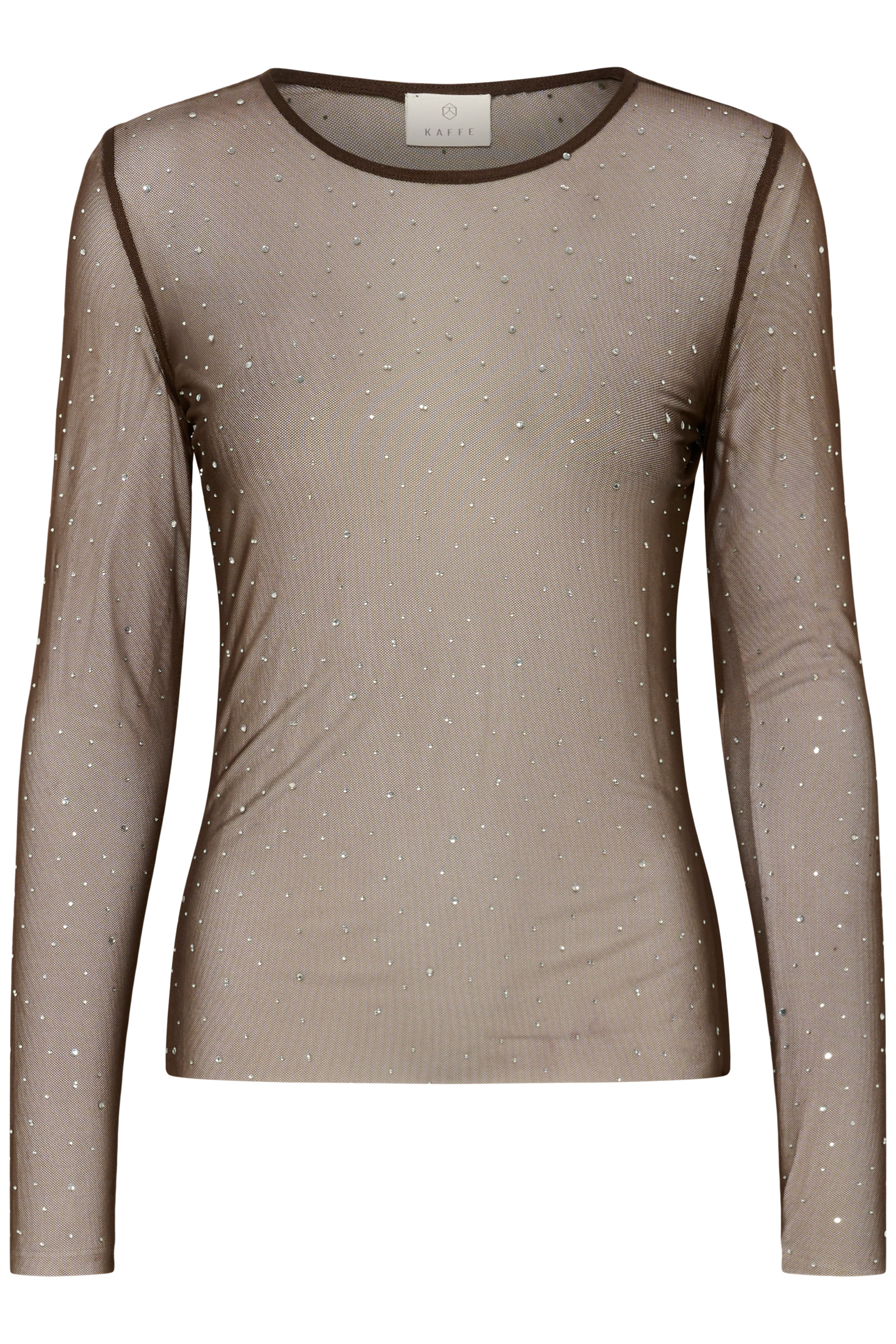 KAFFE Stinna T-shirt Coffee Brun