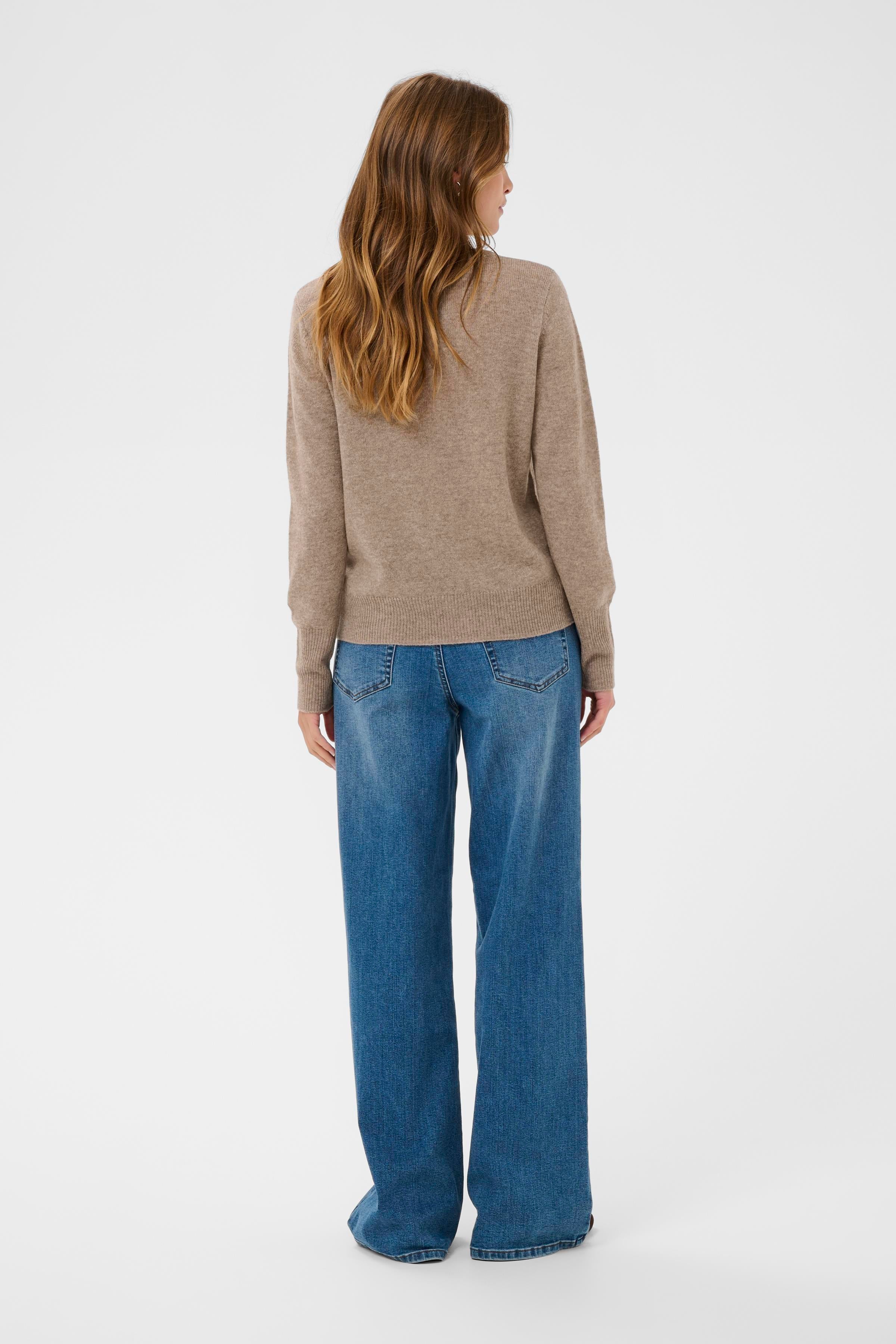 KAFFE Cashie Pullover Coffee Brun