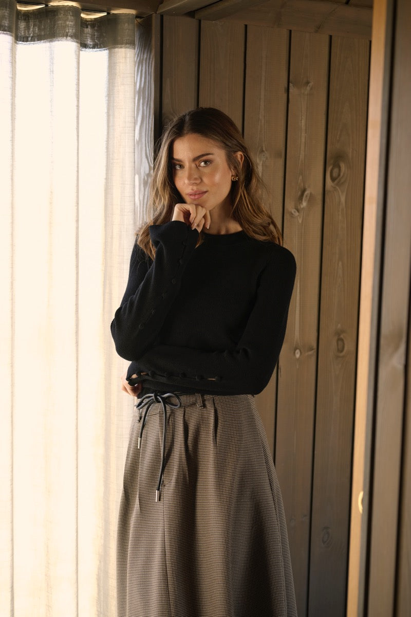 KAFFE Hallie Pullover Deep Sort