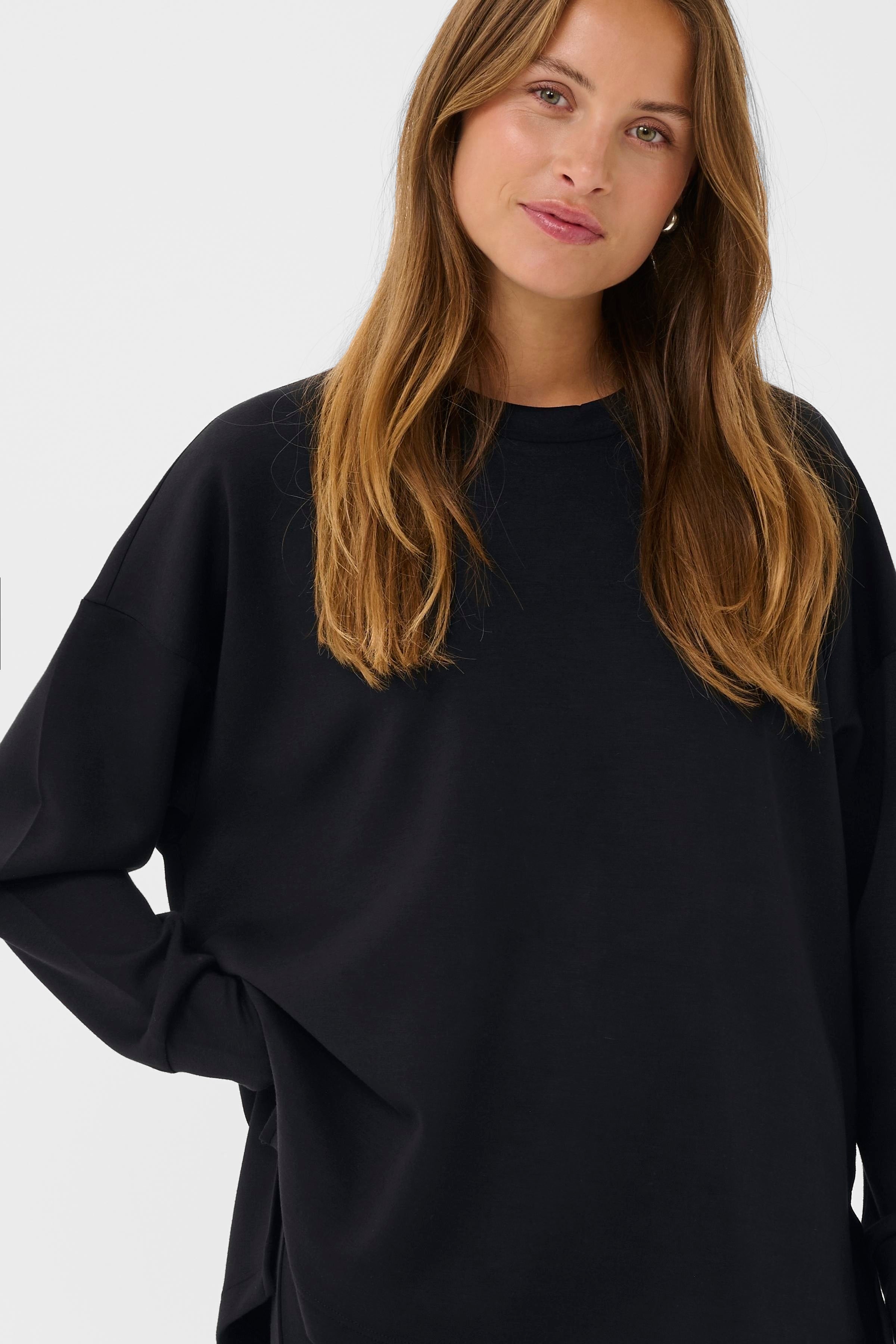 KAFFE Annika Sweatshirt Deep Sort
