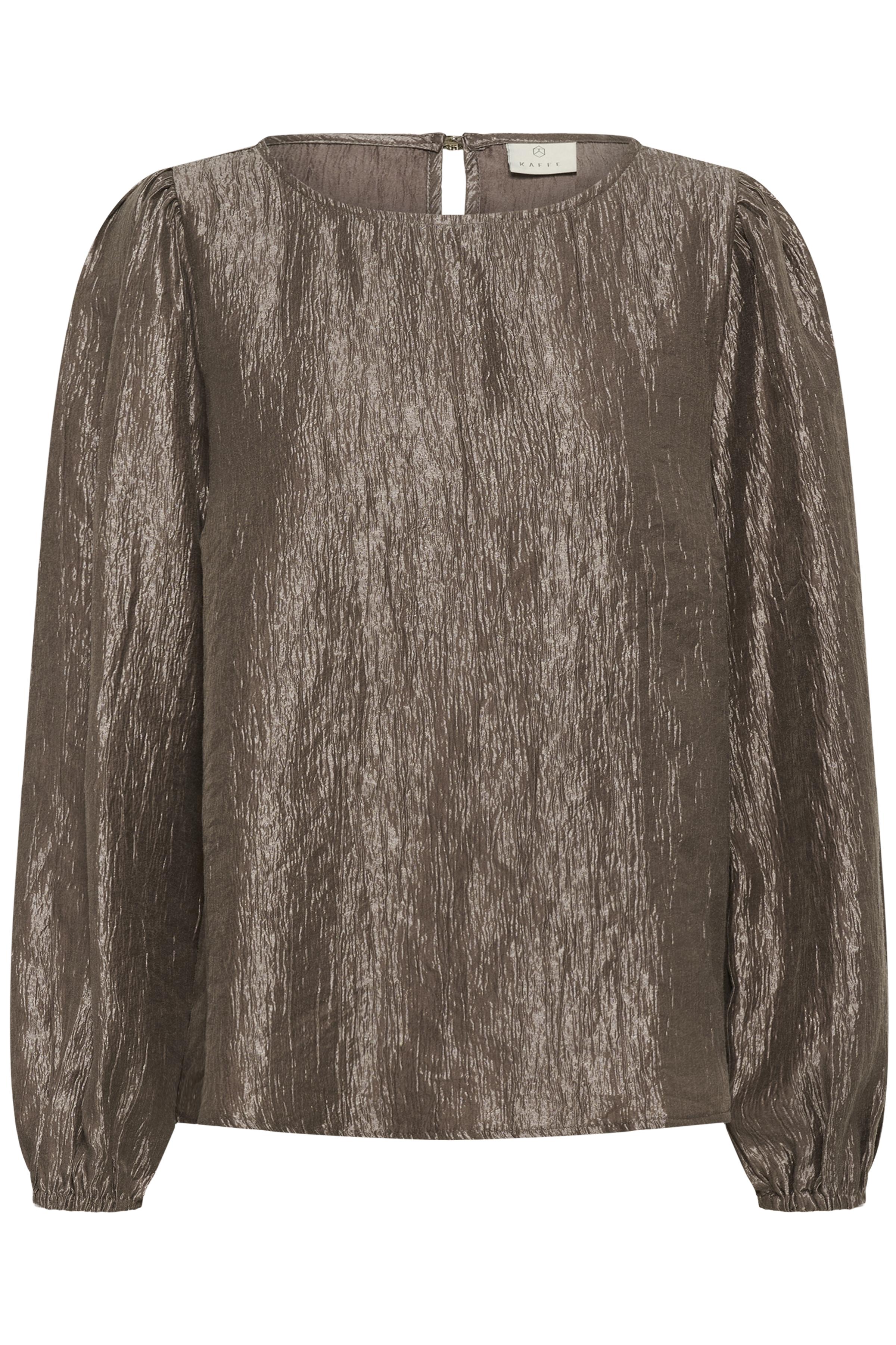 KAFFE Rizz Bluse Morel Brun