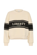 KAFFE Assia Sweatshirt Turtledove Creme Sort