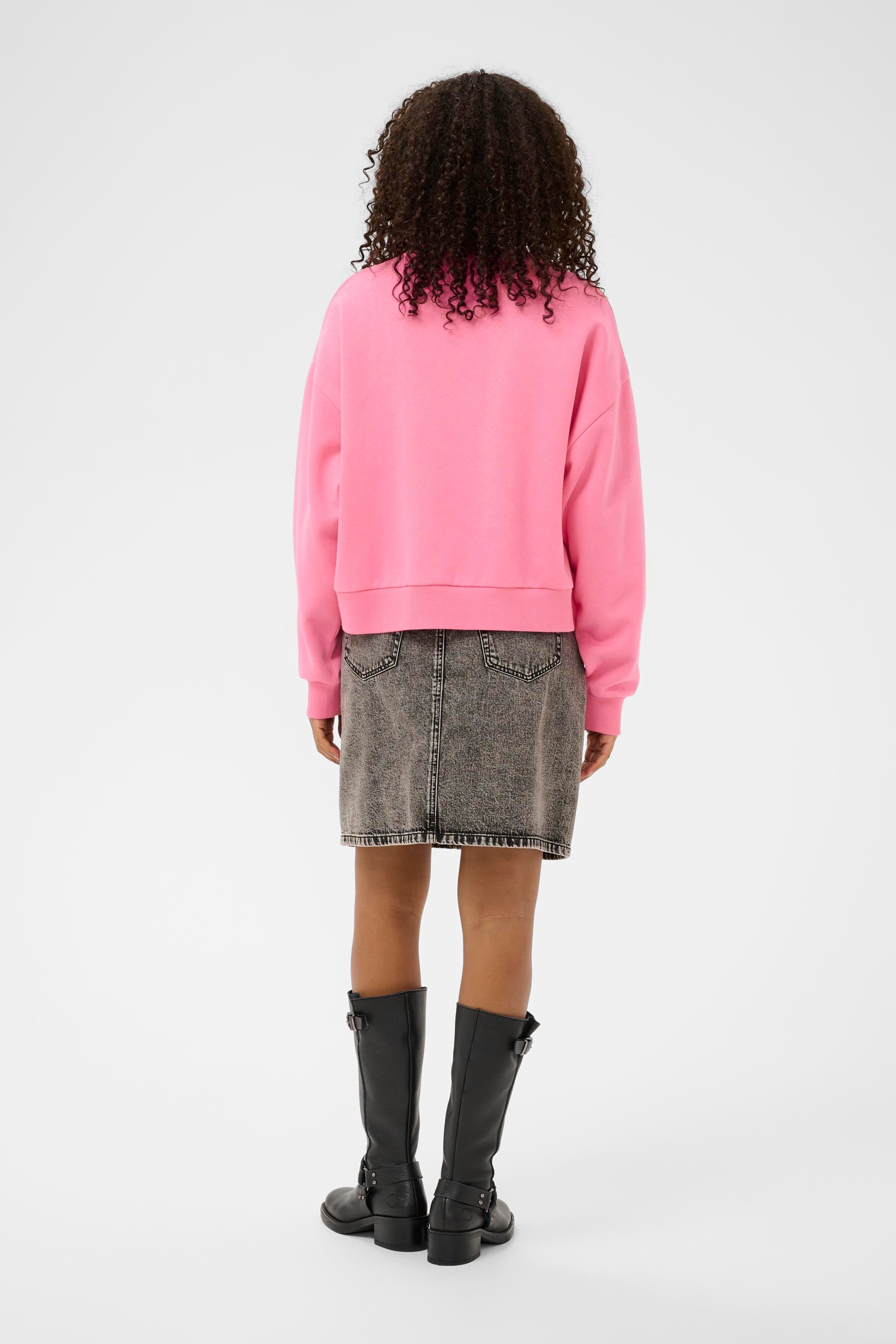 KAFFE Sussi Sweatshirt Pink Power