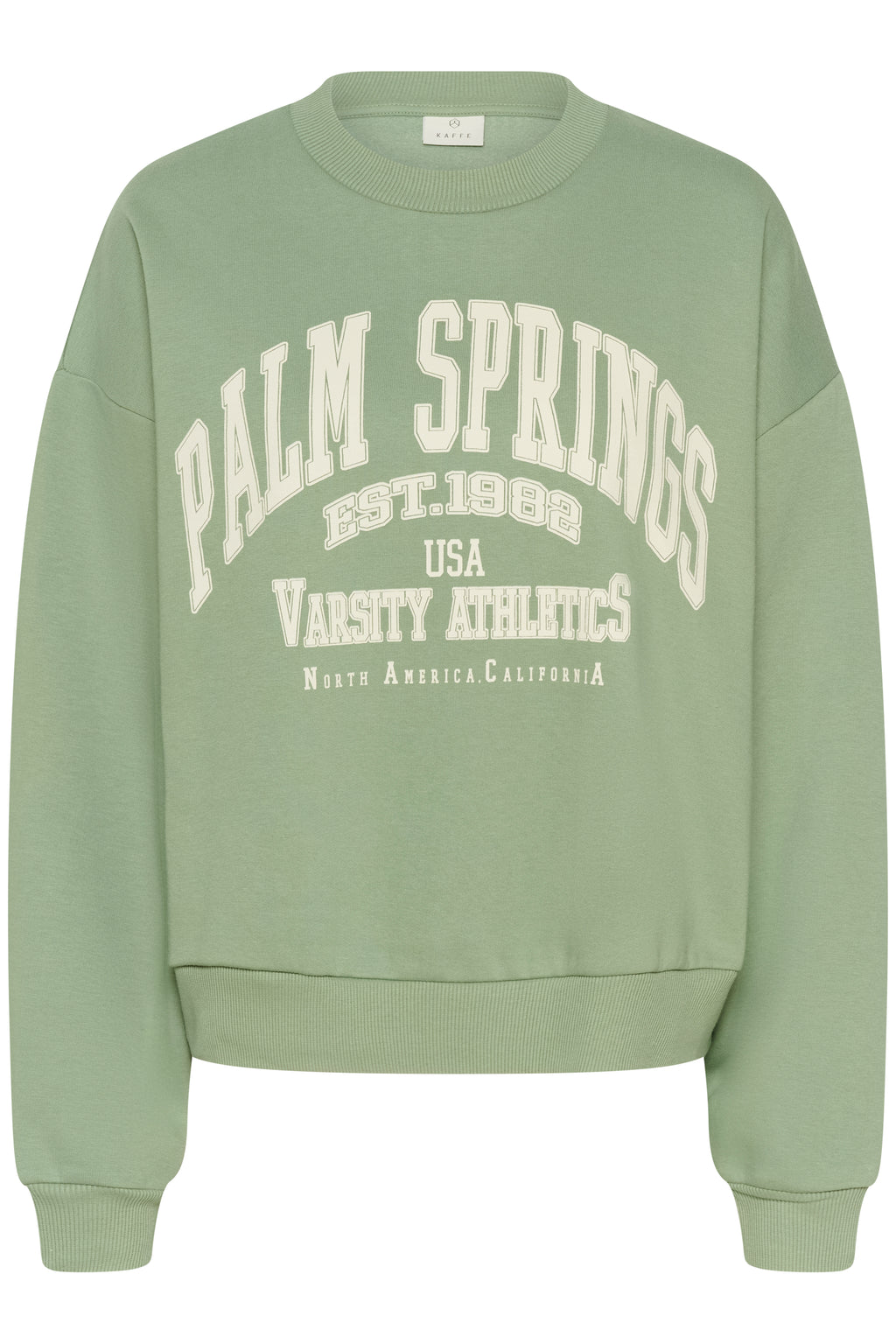 KAFFE Sussi Sweatshirt Sea Spray Grøn