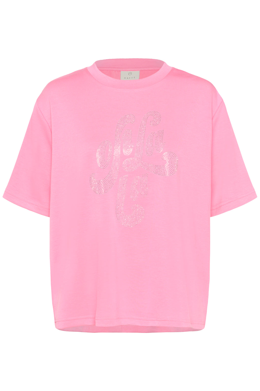 KAFFE Rosie T-shirt Power Pink