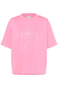 KAFFE Rosie T-shirt Power Pink