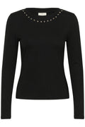 Kaffe Marty T Shirt Sort