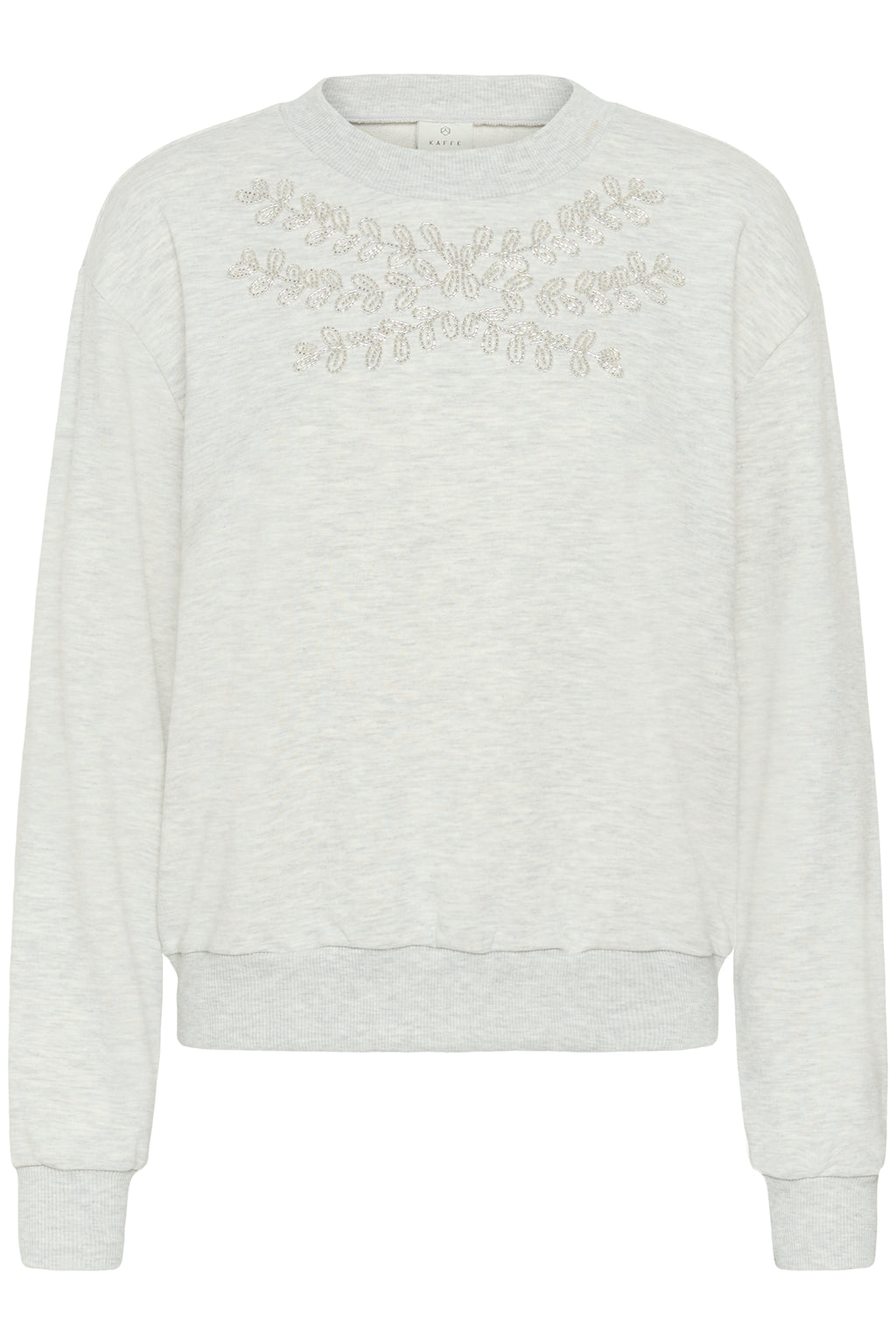 KAFFE Daniela Sweatshirt Light Grå Melange