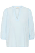 KAFFE Penelope Bluse Nantucket Breeze Lys Blå