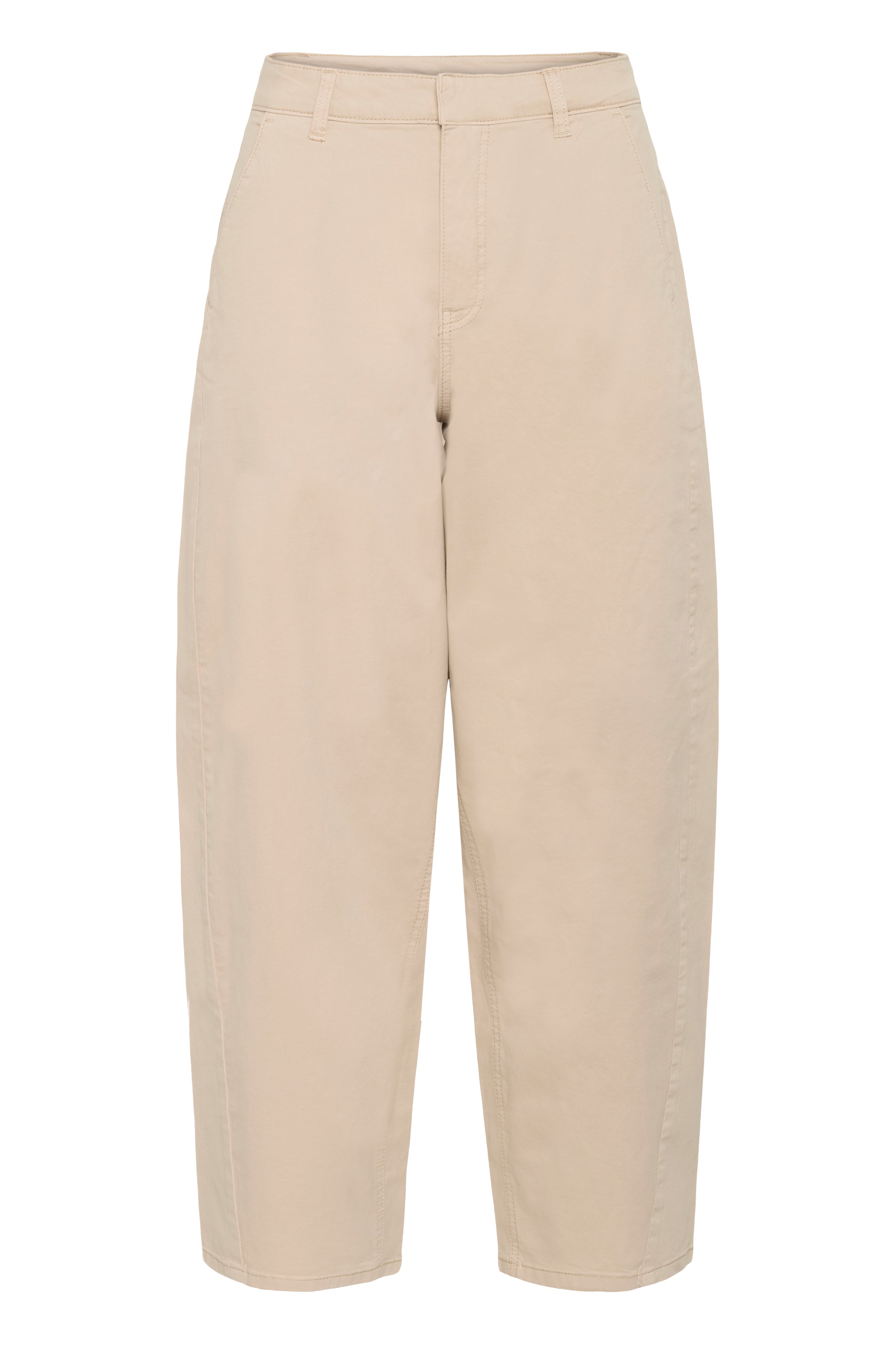 KAFFE Mette Barrel Buks Feather Grå