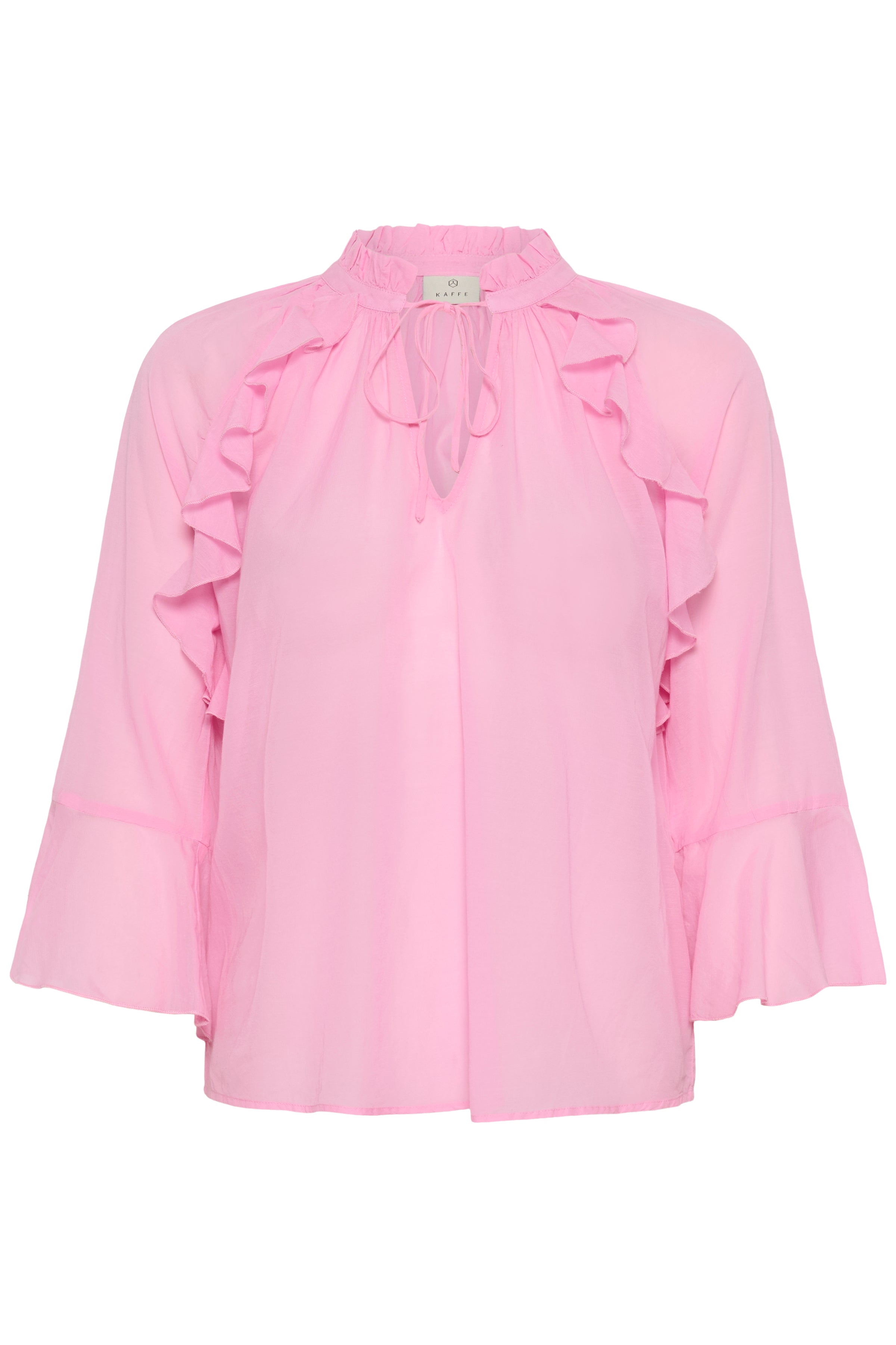 KAFFE Flora Bluse Frosting Pink