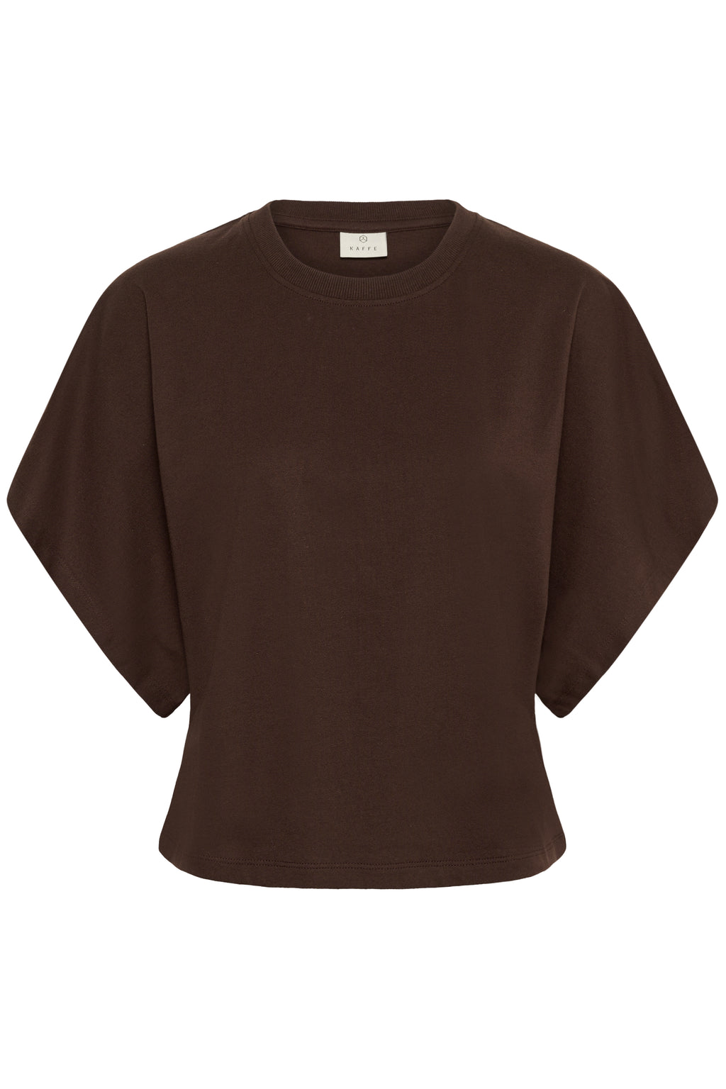 KAFFE Stormy T-shirt Coffee Bean Brun