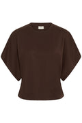 KAFFE Stormy T-shirt Coffee Bean Brun