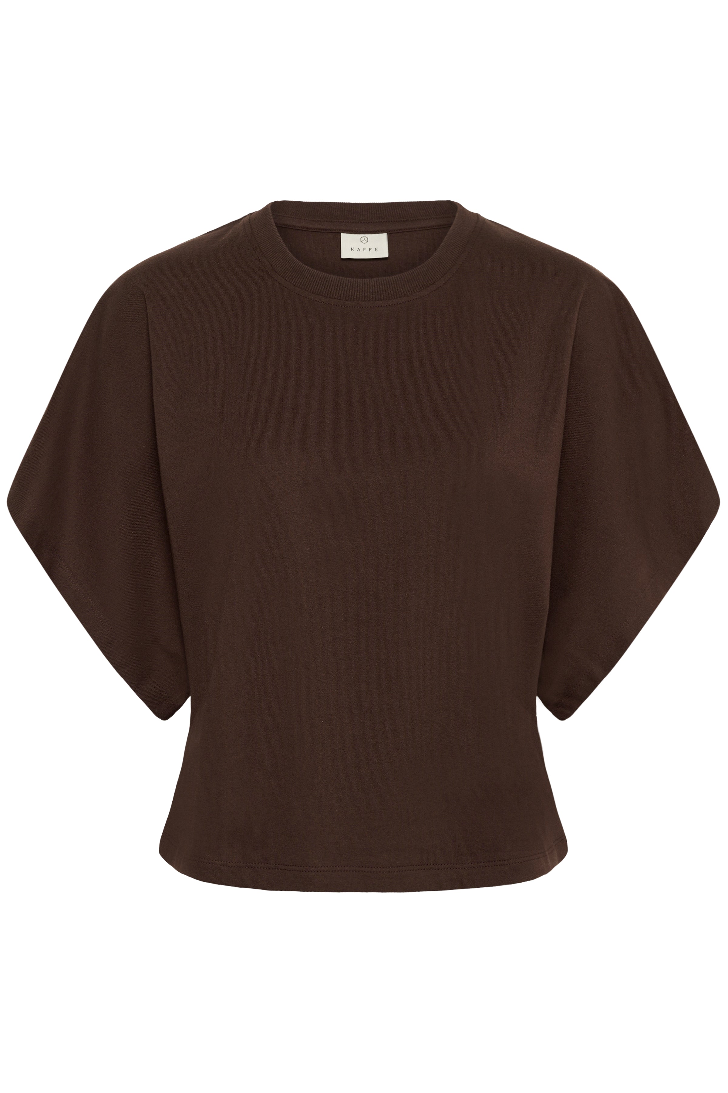 KAFFE Stormy T-shirt Coffee Bean Brun