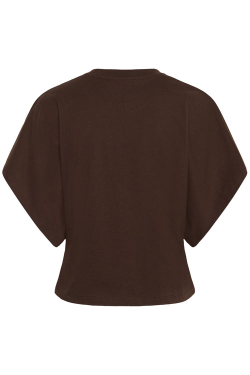 KAFFE Stormy T-shirt Coffee Bean Brun