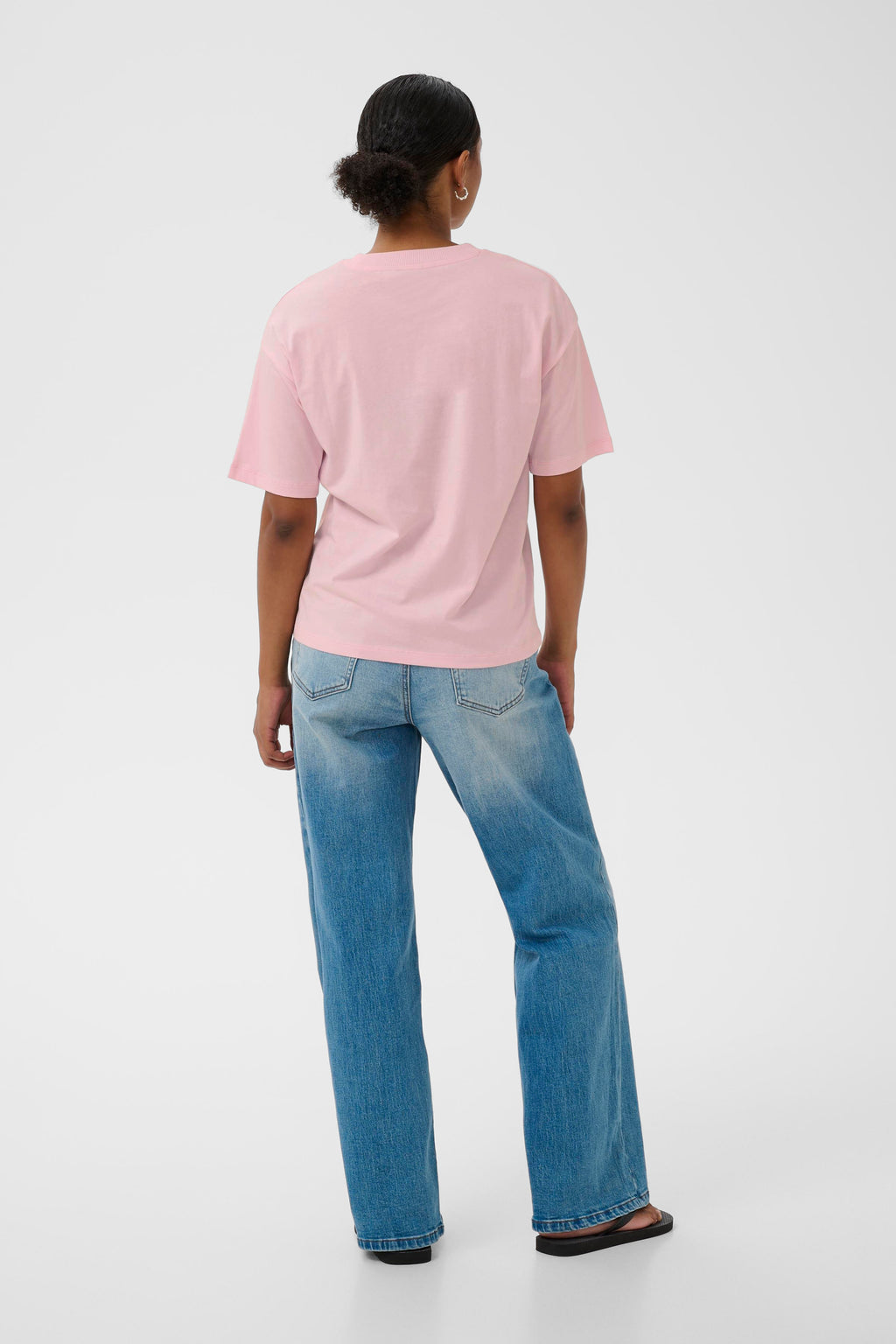 KAFFE Kelly T-shirt Ballerina Lyserød