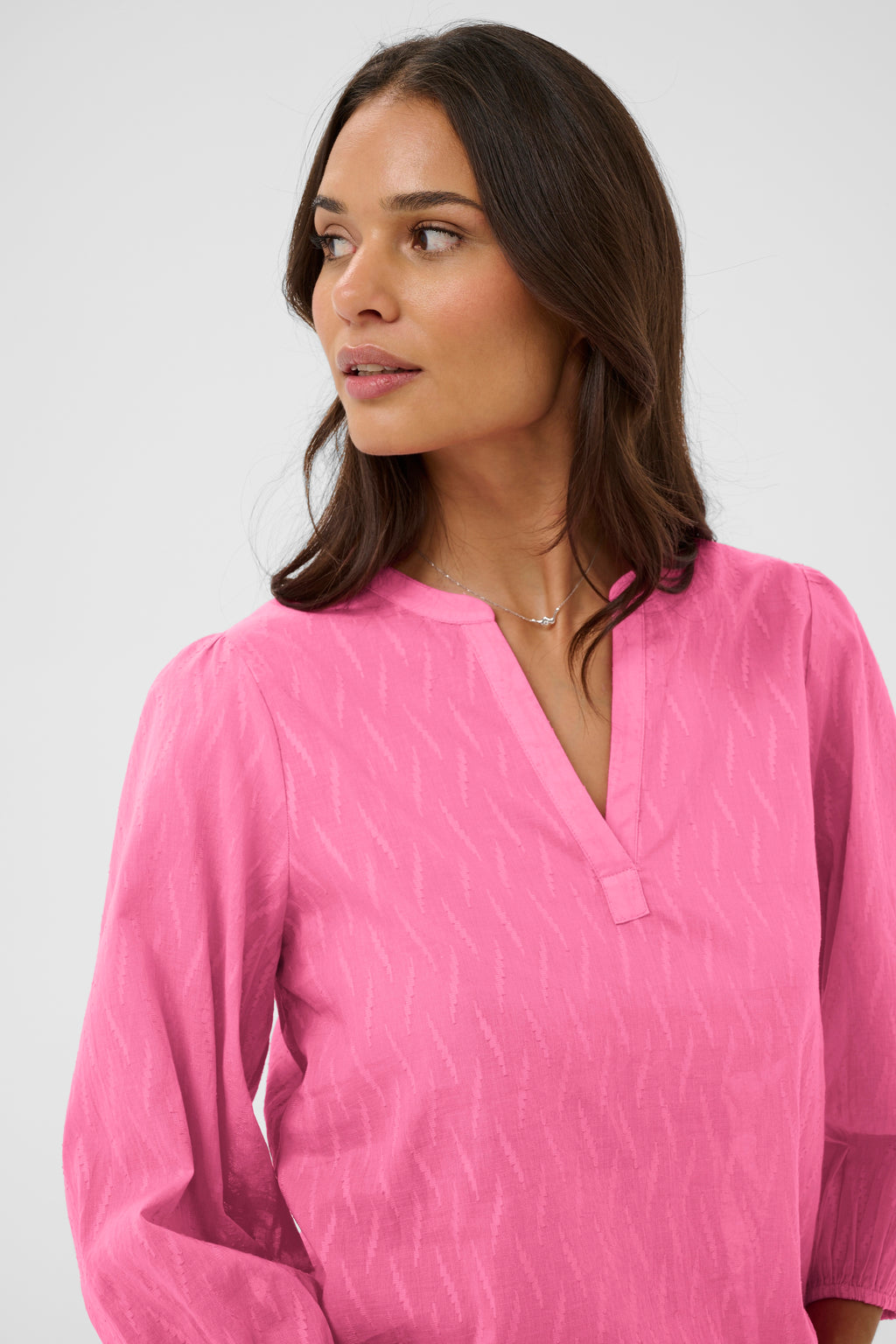KAFFE Gabriela Bluse Power Pink
