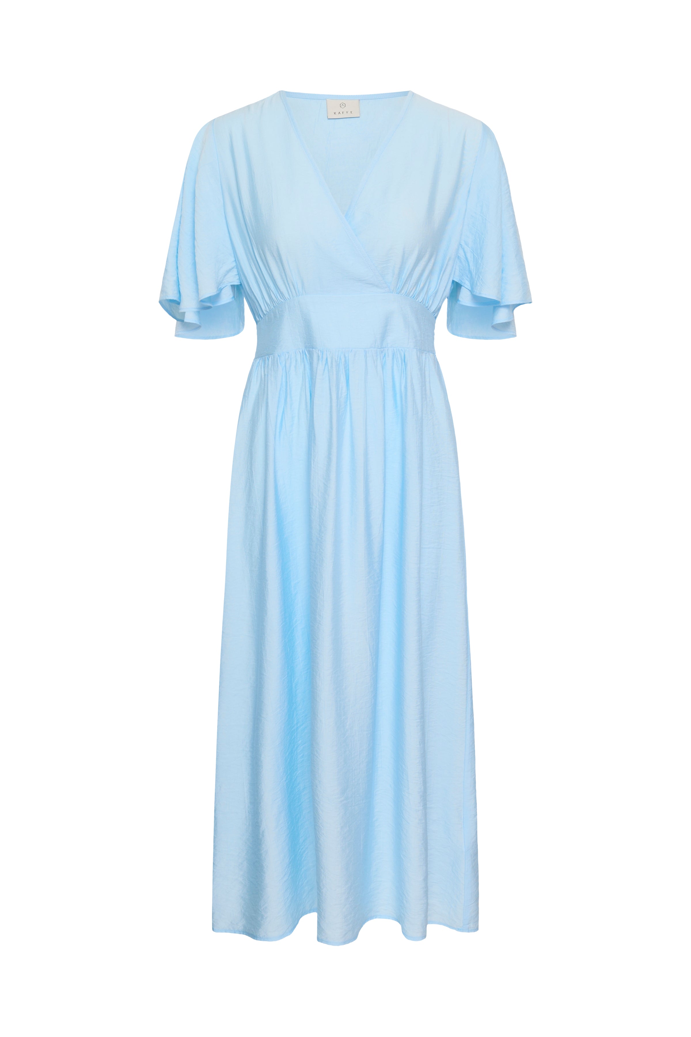 KAFFE Sirena Kjole Lang Nantucket Breeze Lyseblå