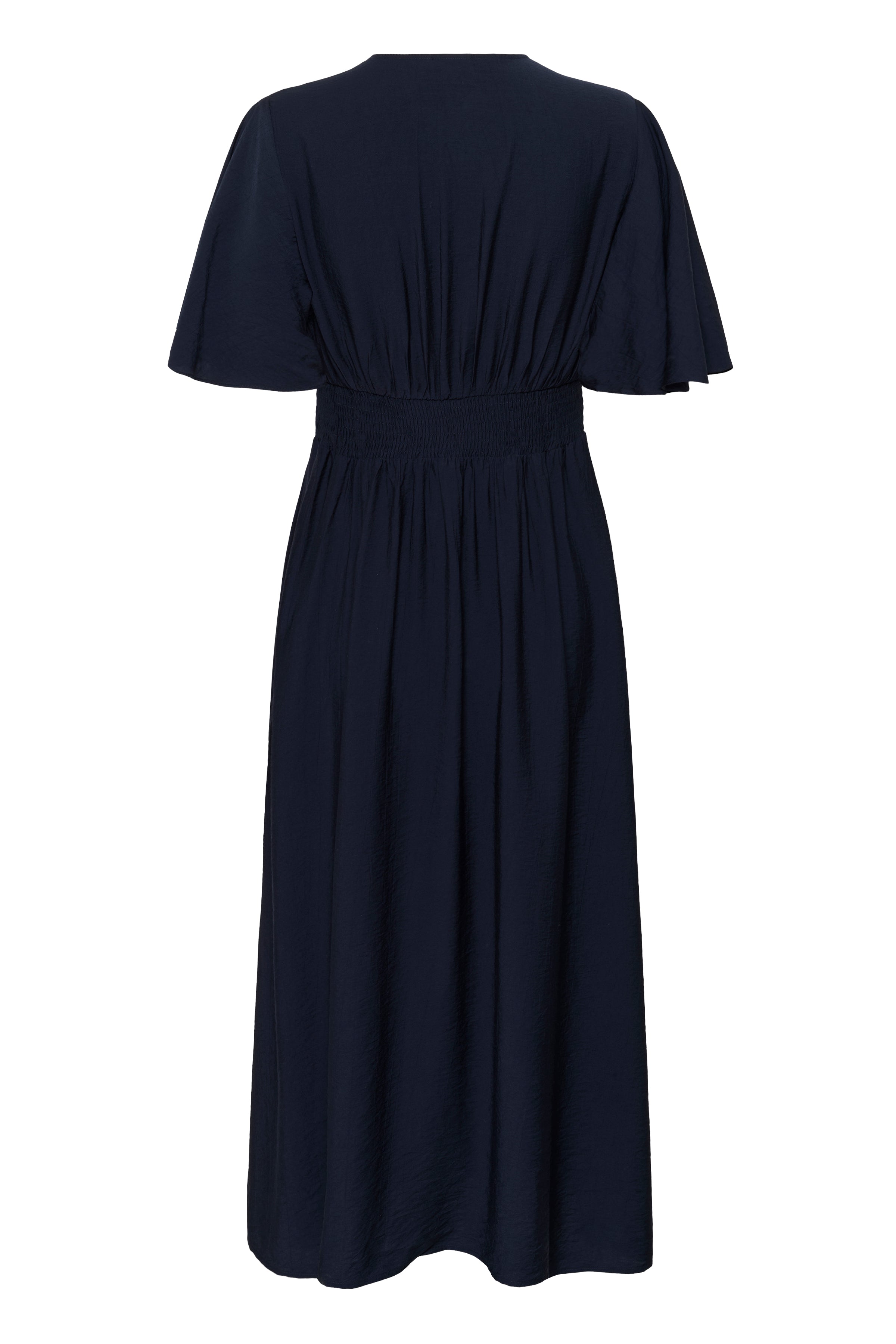 KAFFE Sirena Kjole Lang Midnight Marine Blå