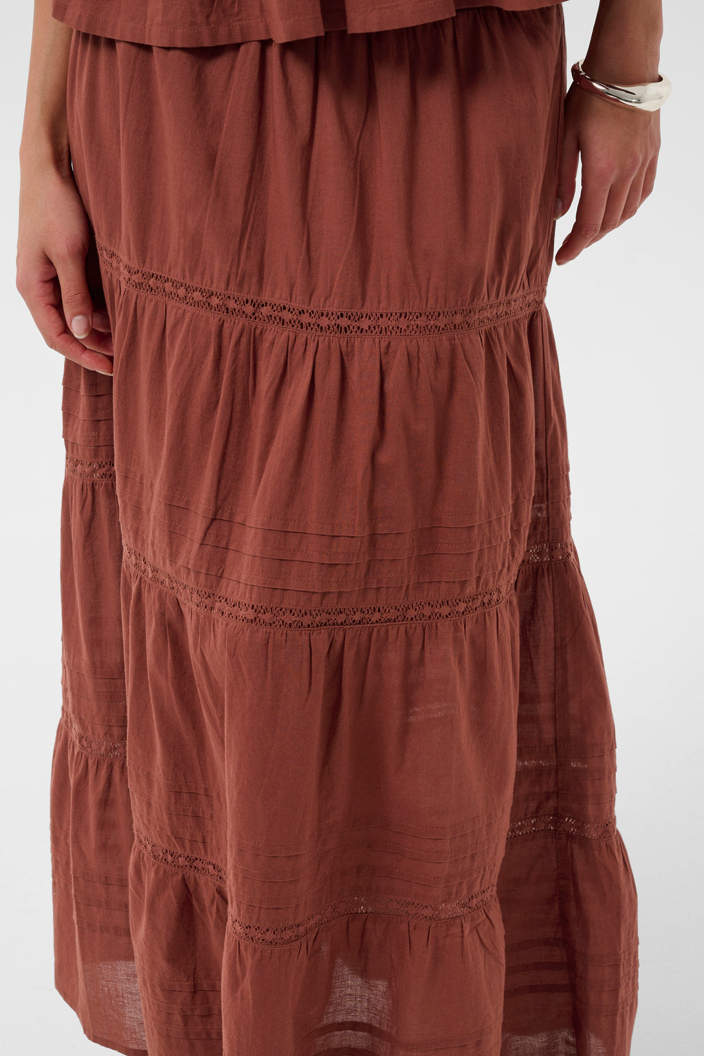 KAFFE Valerie Nederdel Henna Brun