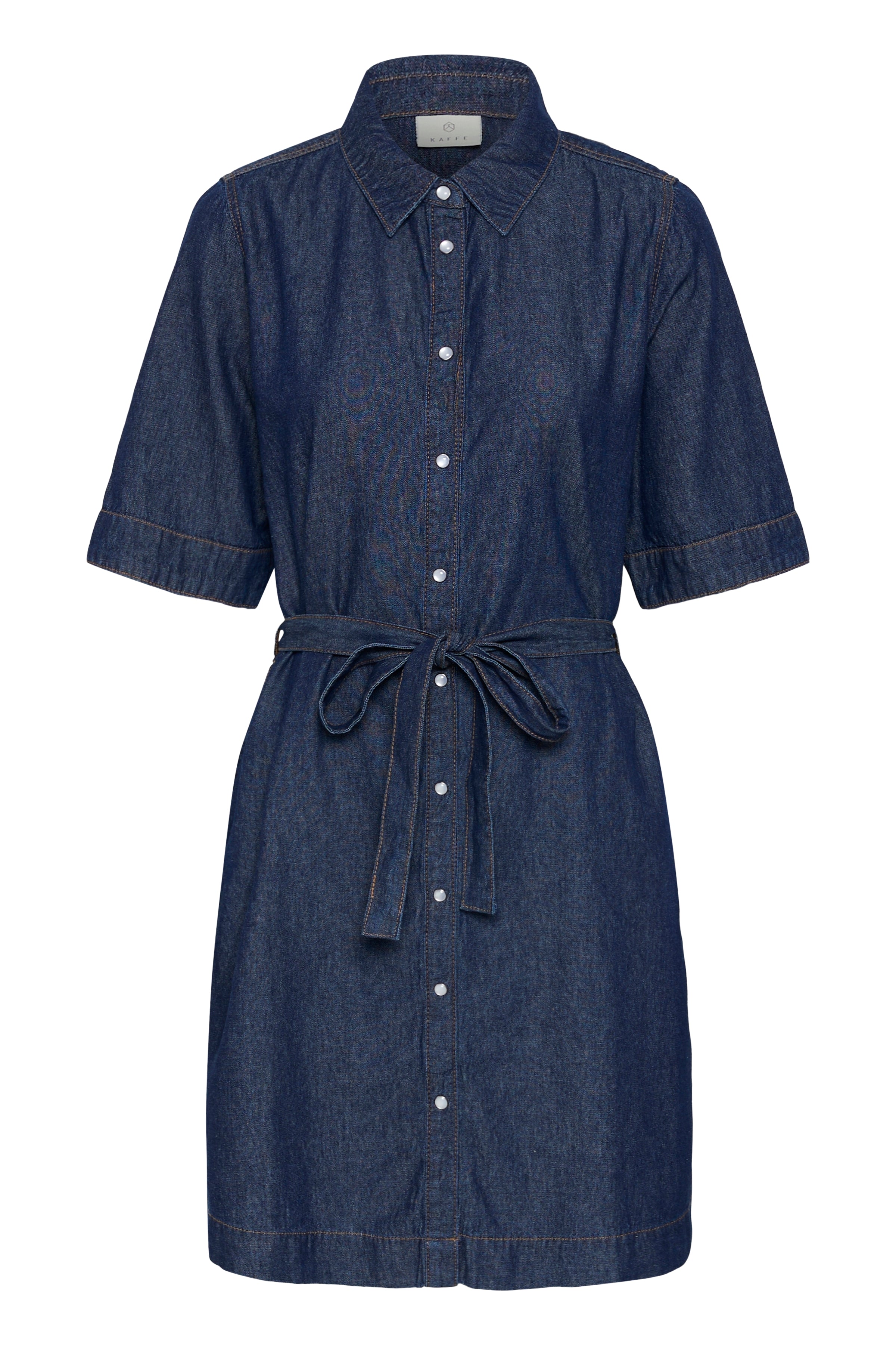 KAFFE Jade Kjole Denim Mørk Blå