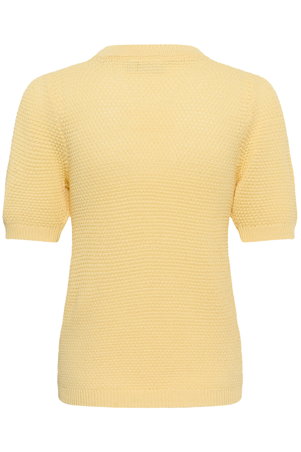 KAFFE Vivian Strik Pullover Sunlight Gul