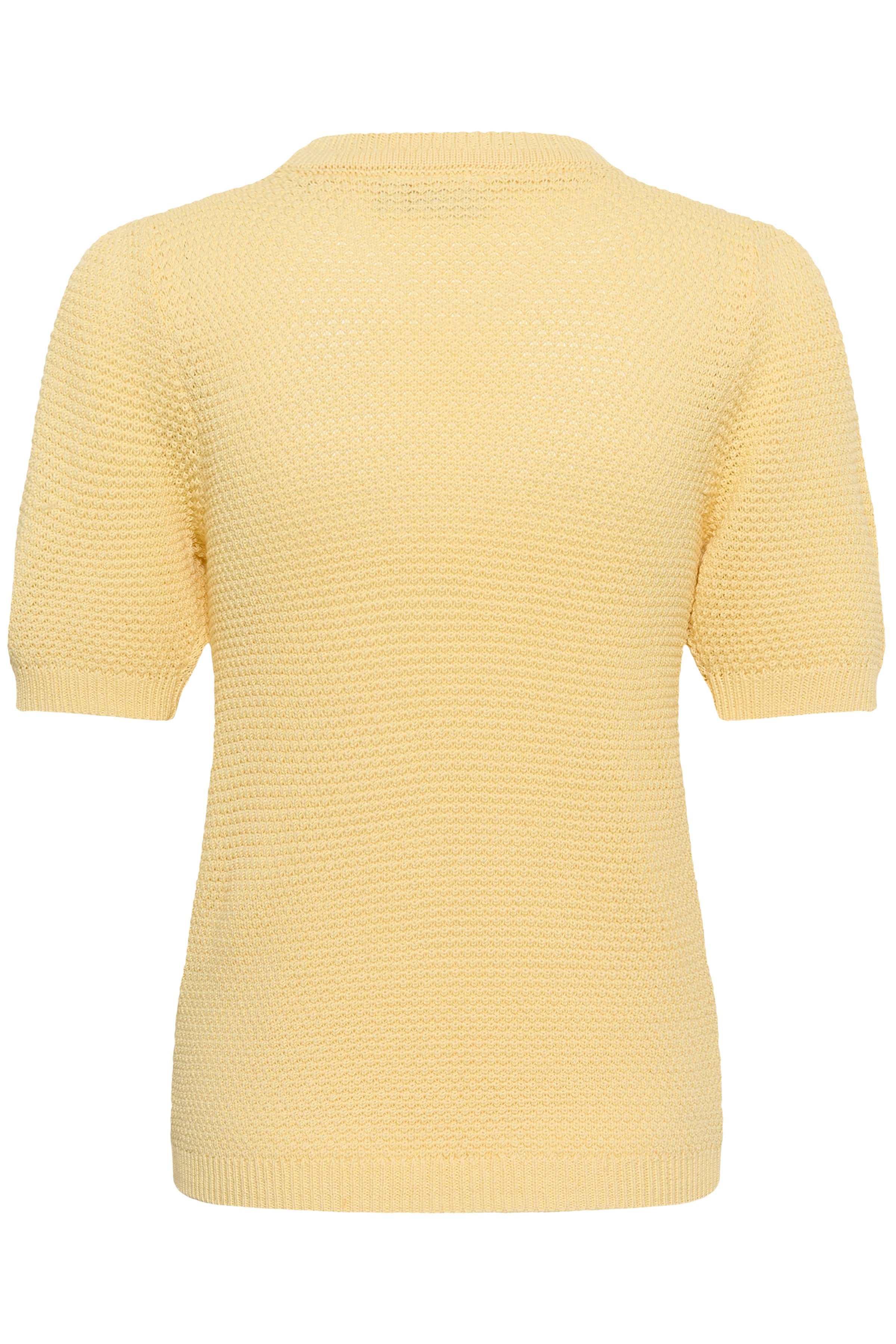 KAFFE Vivian Strik Pullover Sunlight Gul
