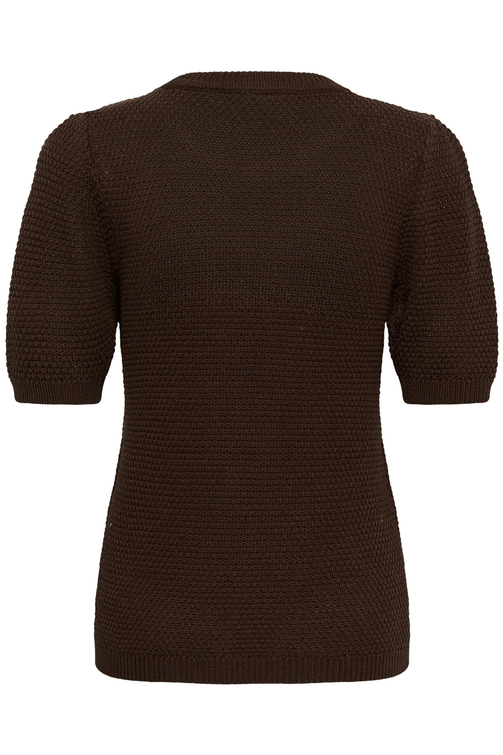 KAFFE Vivian Strik Pullover Coffee Bean Brun